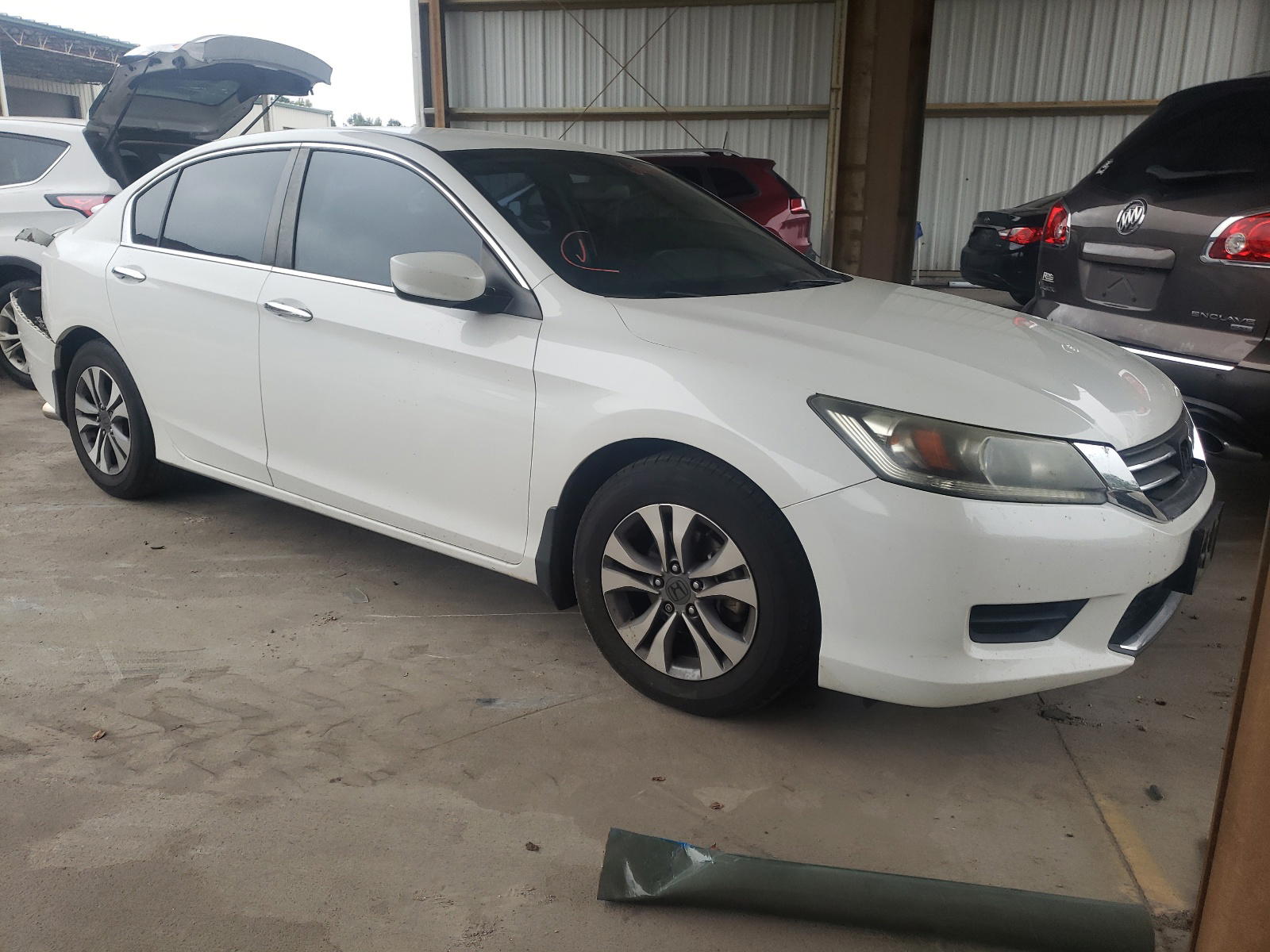 HONDA ACCORD 2014 with VIN 1HGCR2F35EA022983 - Photo from auction