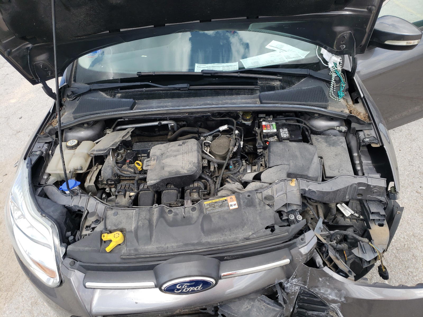 Photo 7 from auction – 2013 FORD FOCUS SE with VIN 1FADP3F20DL352223