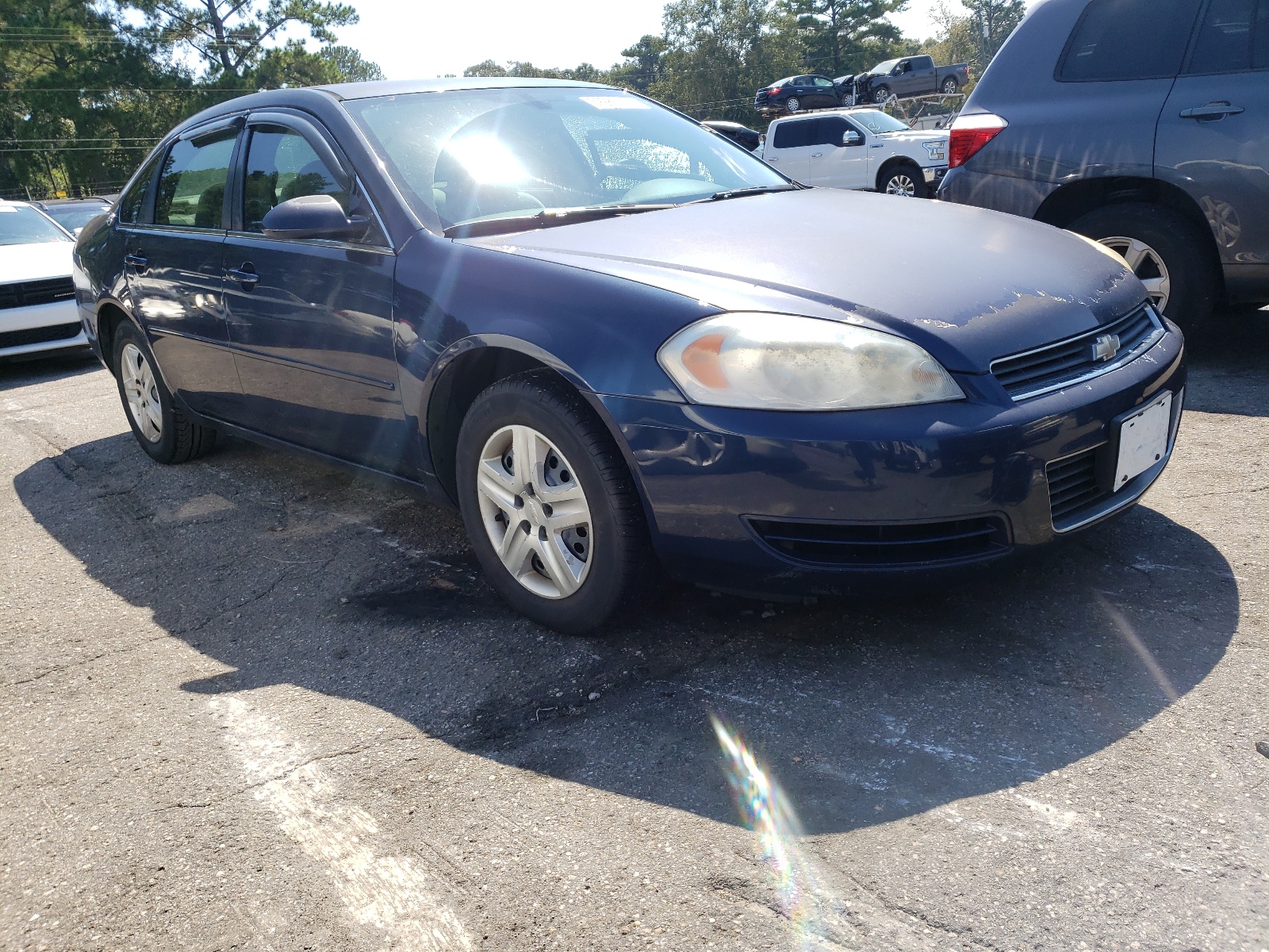 CHEVROLET IMPALA LS 2007 with VIN 2G1WB58K279413845 - Photo from auction