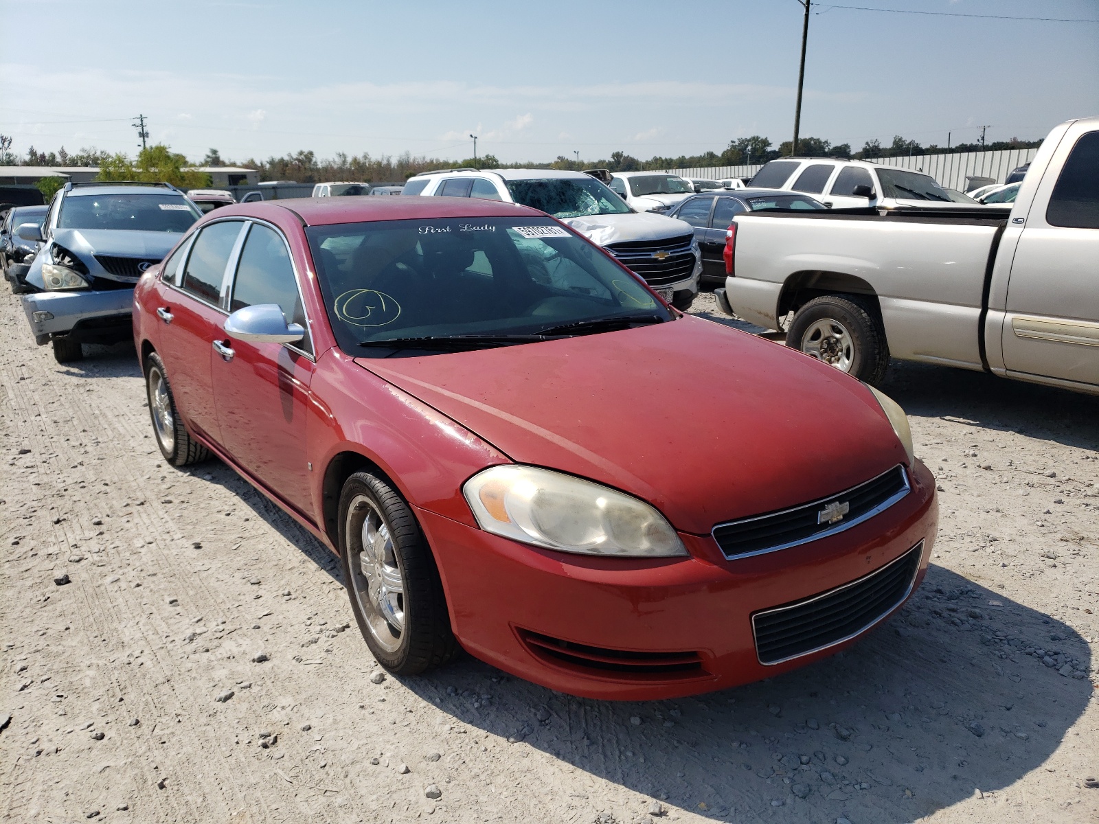 CHEVROLET IMPALA LS 2008 with VIN 2G1WB58K281248797 - Photo from auction
