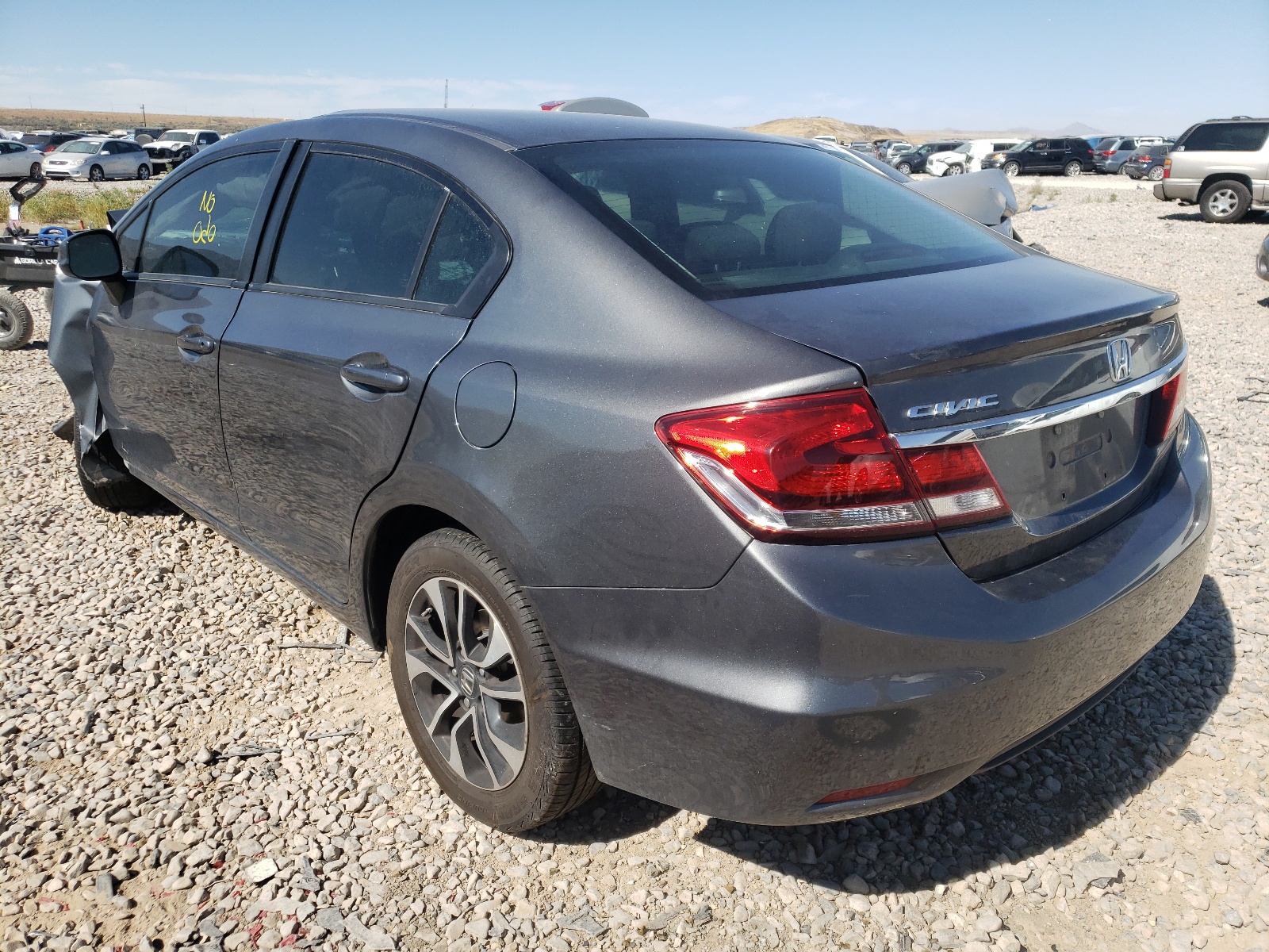 Photo 3 from auction – 2013 HONDA CIVIC EX with VIN 2HGFB2F88DH529762
