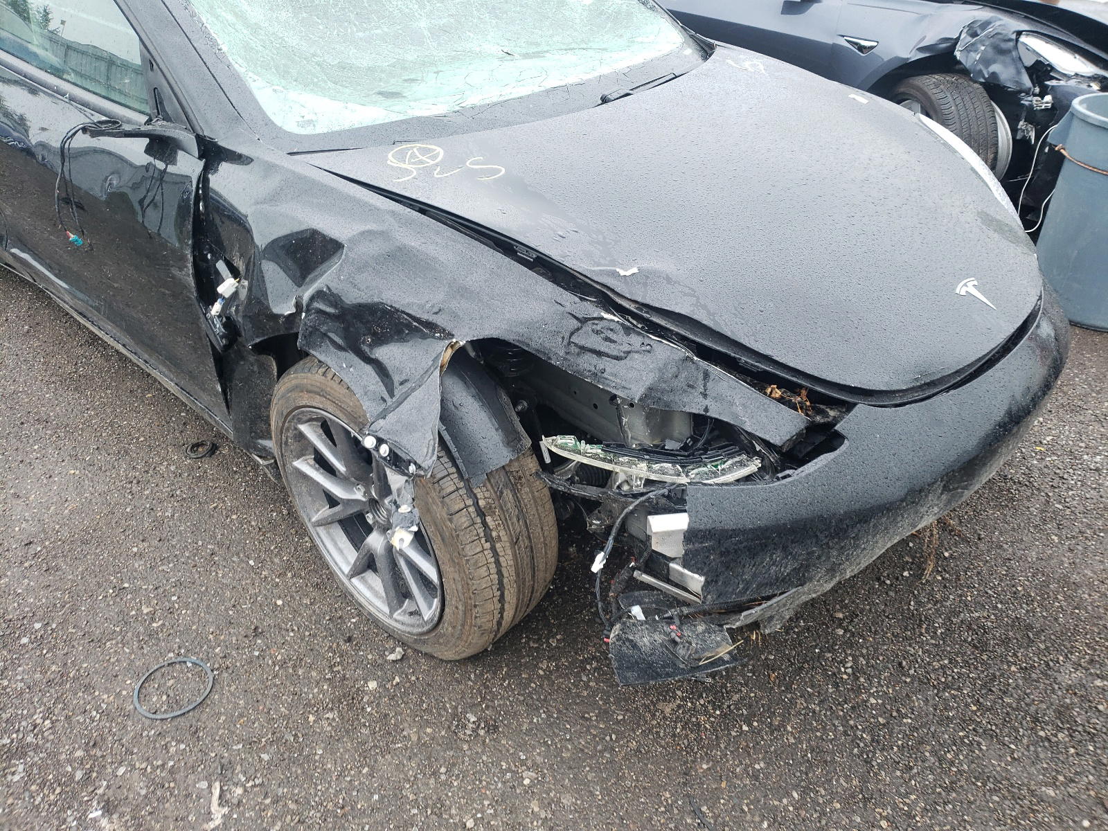 Photo 9 from auction – 2021 TESLA MODEL 3 with VIN 5YJ3E1EAXMF985825