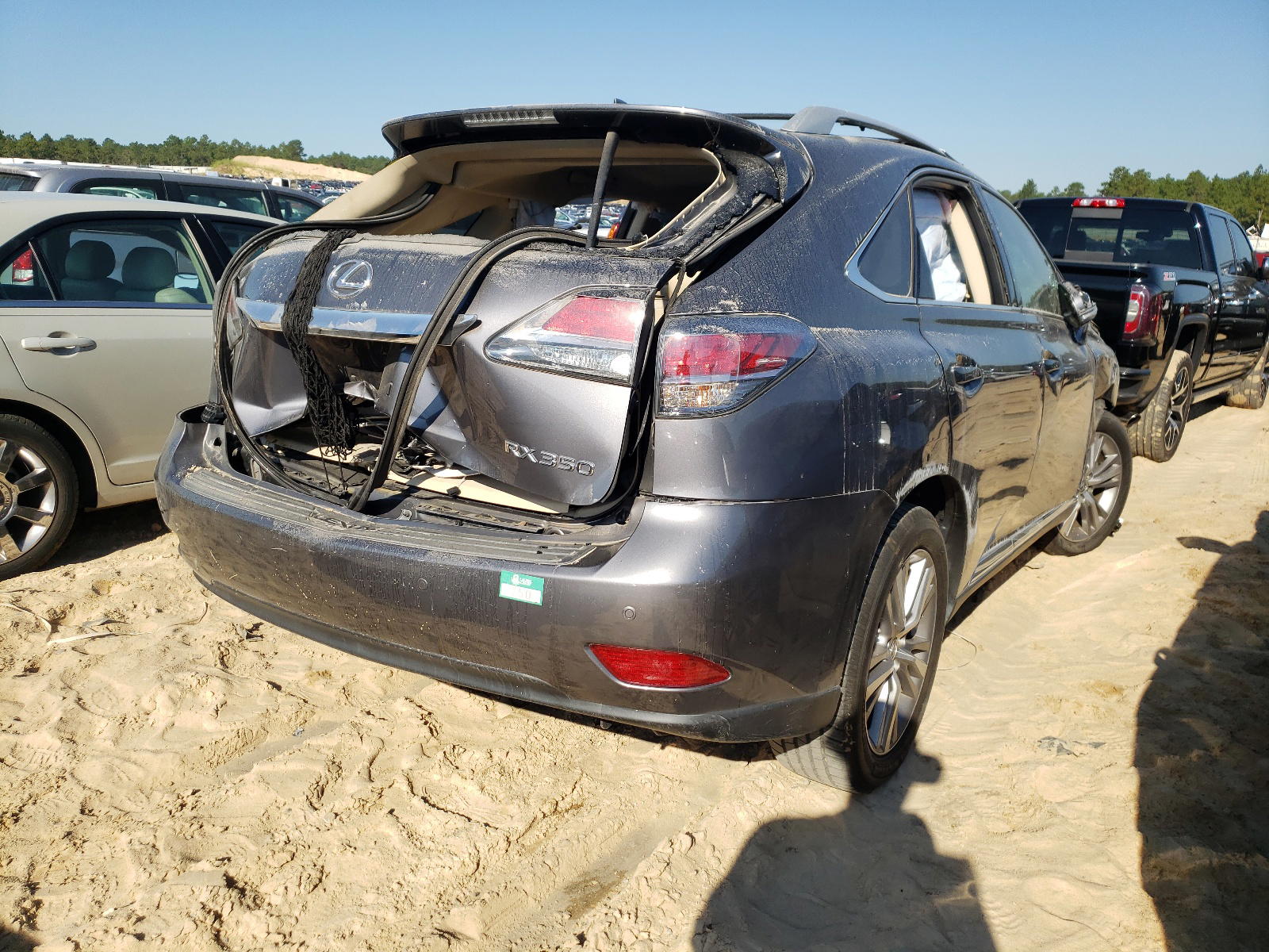Photo 4 from auction – 2015 LEXUS RX 350 with VIN 2T2ZK1BA3FC165760