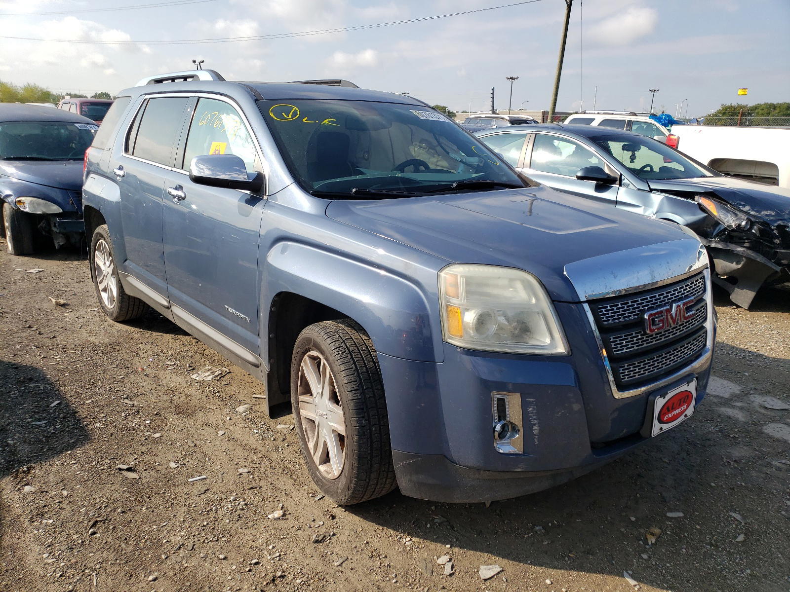 GMC TERRAIN SL 2011 with VIN 2CTALWEC5B6381196 - Photo from auction