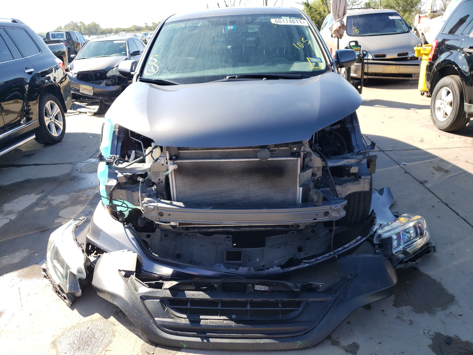 Photo 9 from auction – 2015 HONDA CR-V EX with VIN 3CZRM3H58FG706578