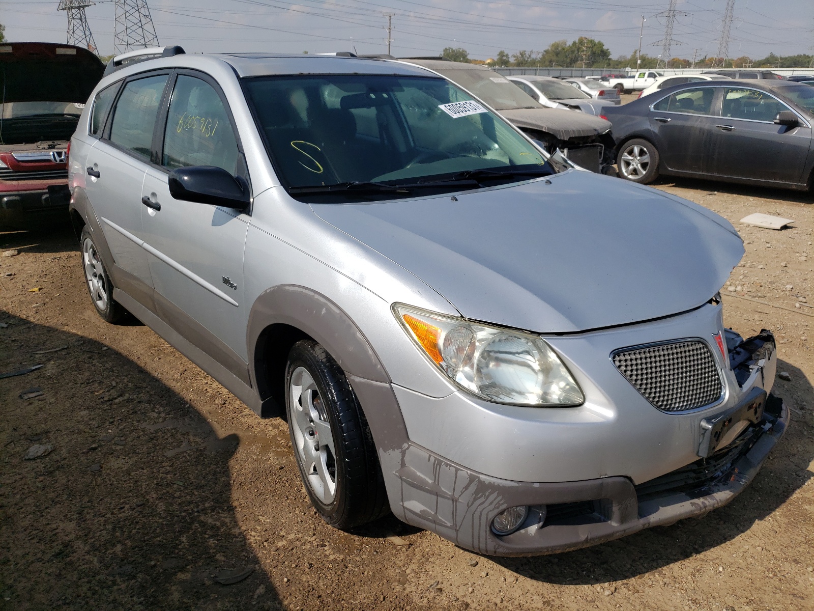 PONTIAC VIBE 2005 with VIN 5Y2SL63825Z448702 - Photo from auction