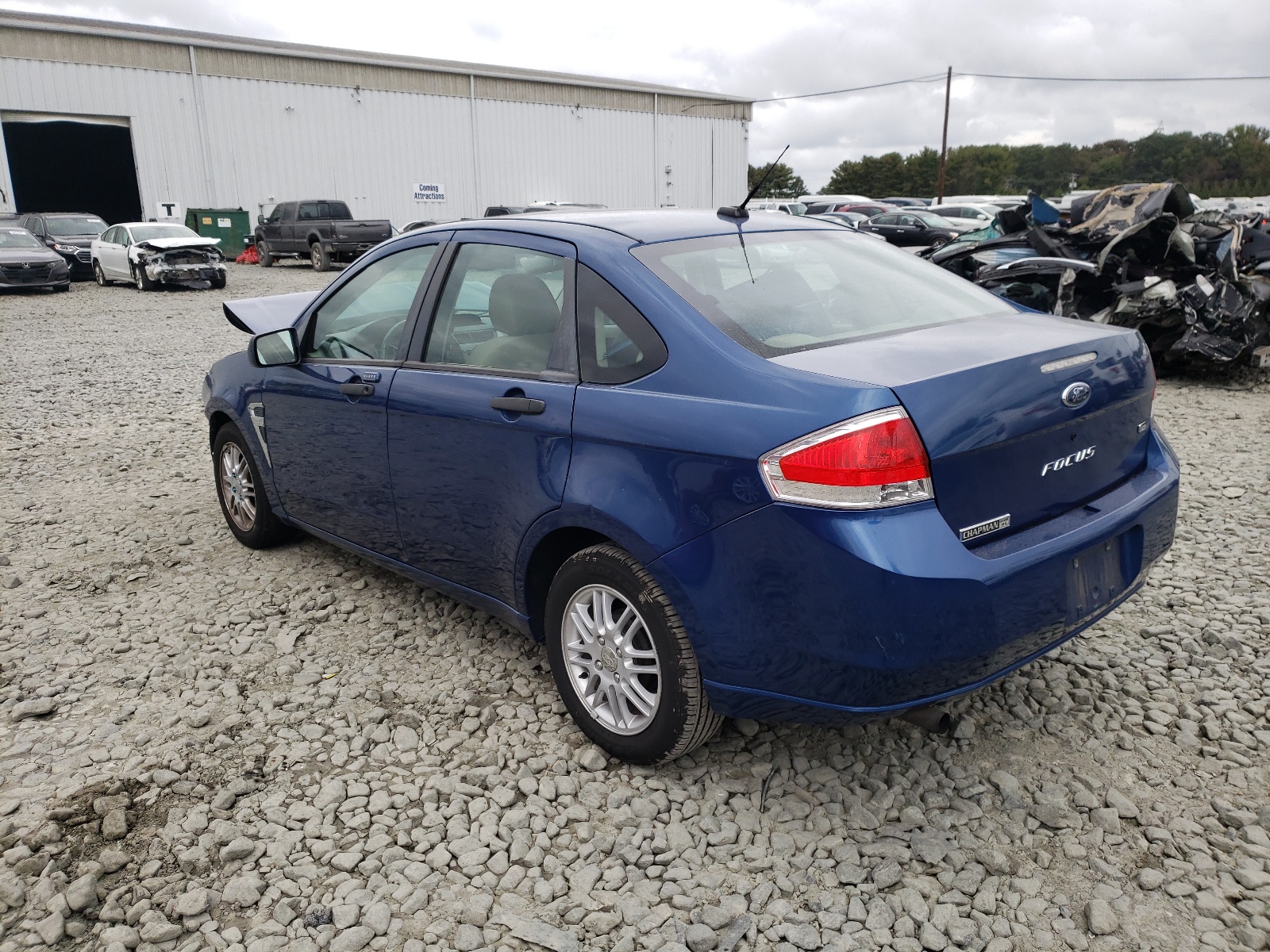 Photo 3 from auction – 2008 FORD FOCUS SE with VIN 1FAHP35N88W276350