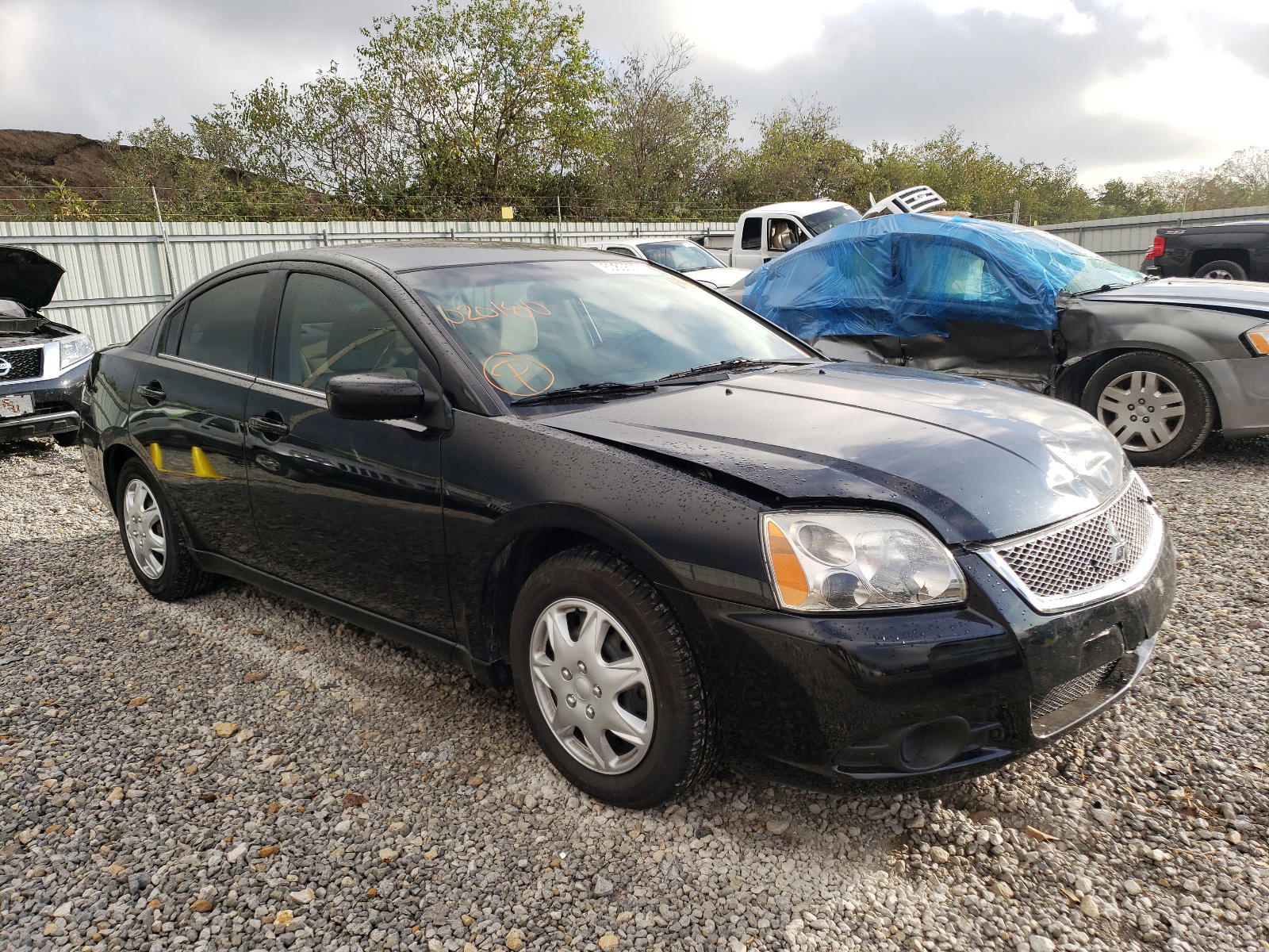 MITSUBISHI GALANT ES 2012 with VIN 4A32B3FFXCE020180 - Photo from auction
