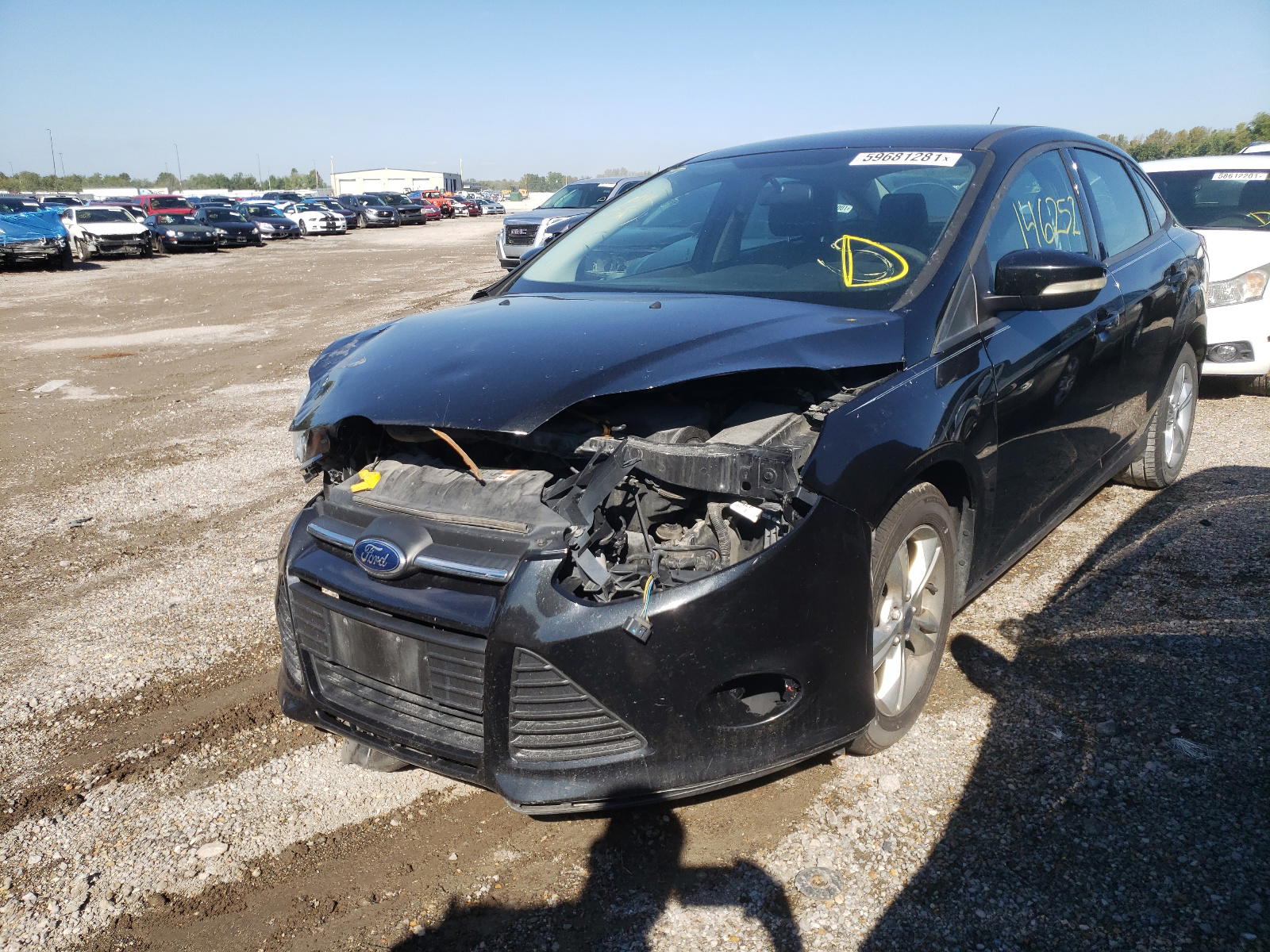 Photo 2 from auction – 2013 FORD FOCUS SE with VIN 1FADP3F21DL334412