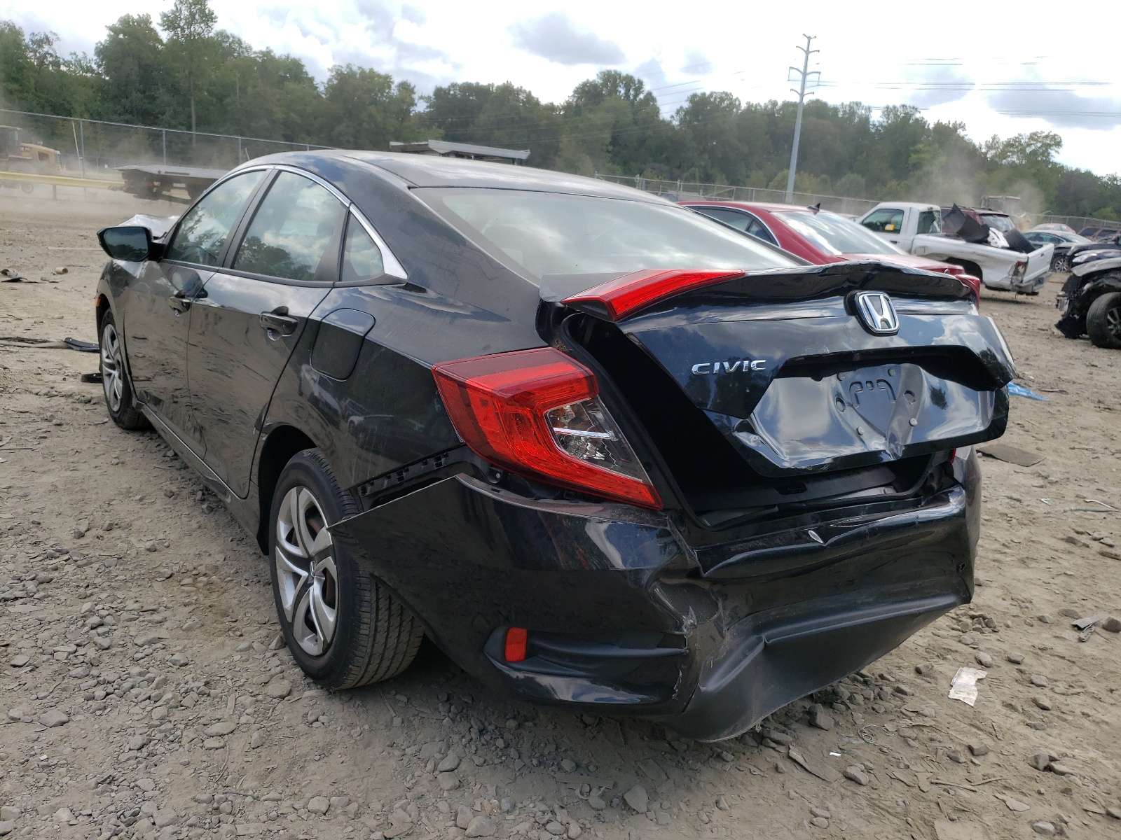 Photo 3 from auction – 2016 HONDA CIVIC LX with VIN 19XFC2F54GE015313