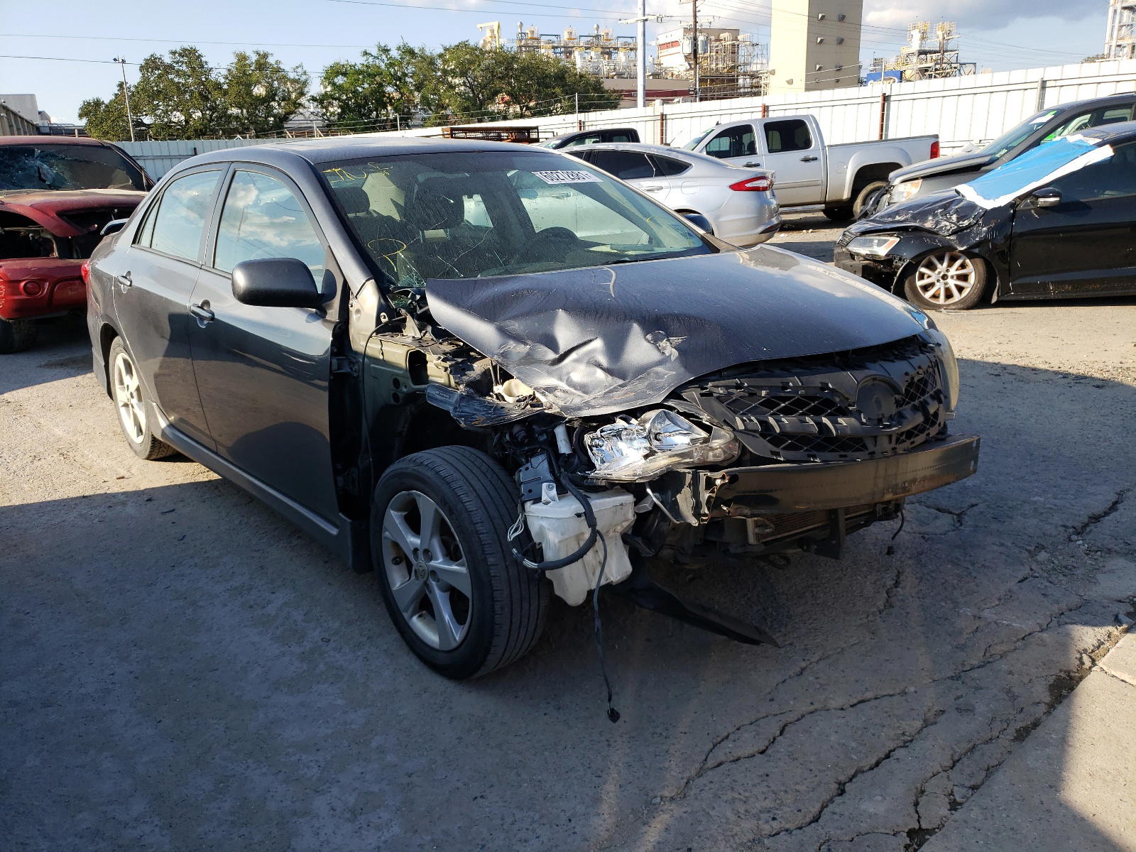 TOYOTA COROLLA BA 2011 with VIN 2T1BU4EE1BC651459 - Photo from auction
