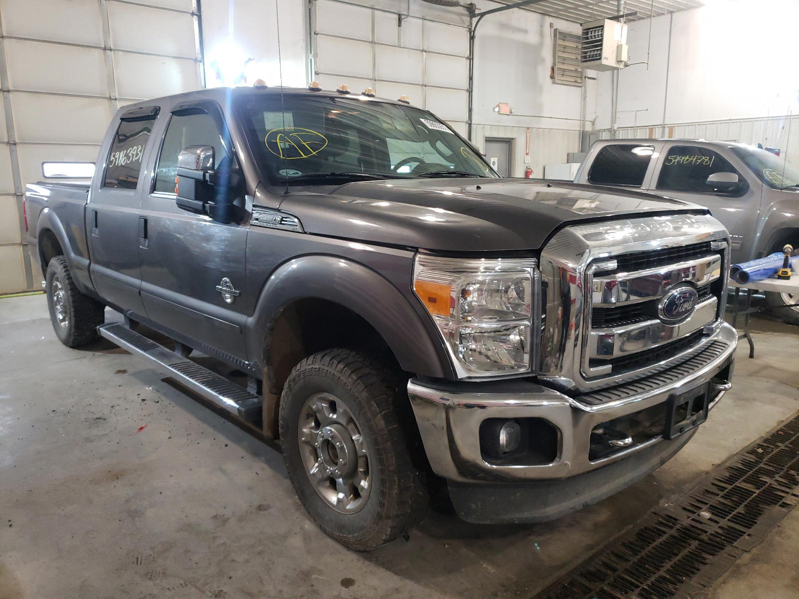 FORD F250 SUPER 2014 with VIN 1FT7W2BT7EEA57726 - Photo from auction