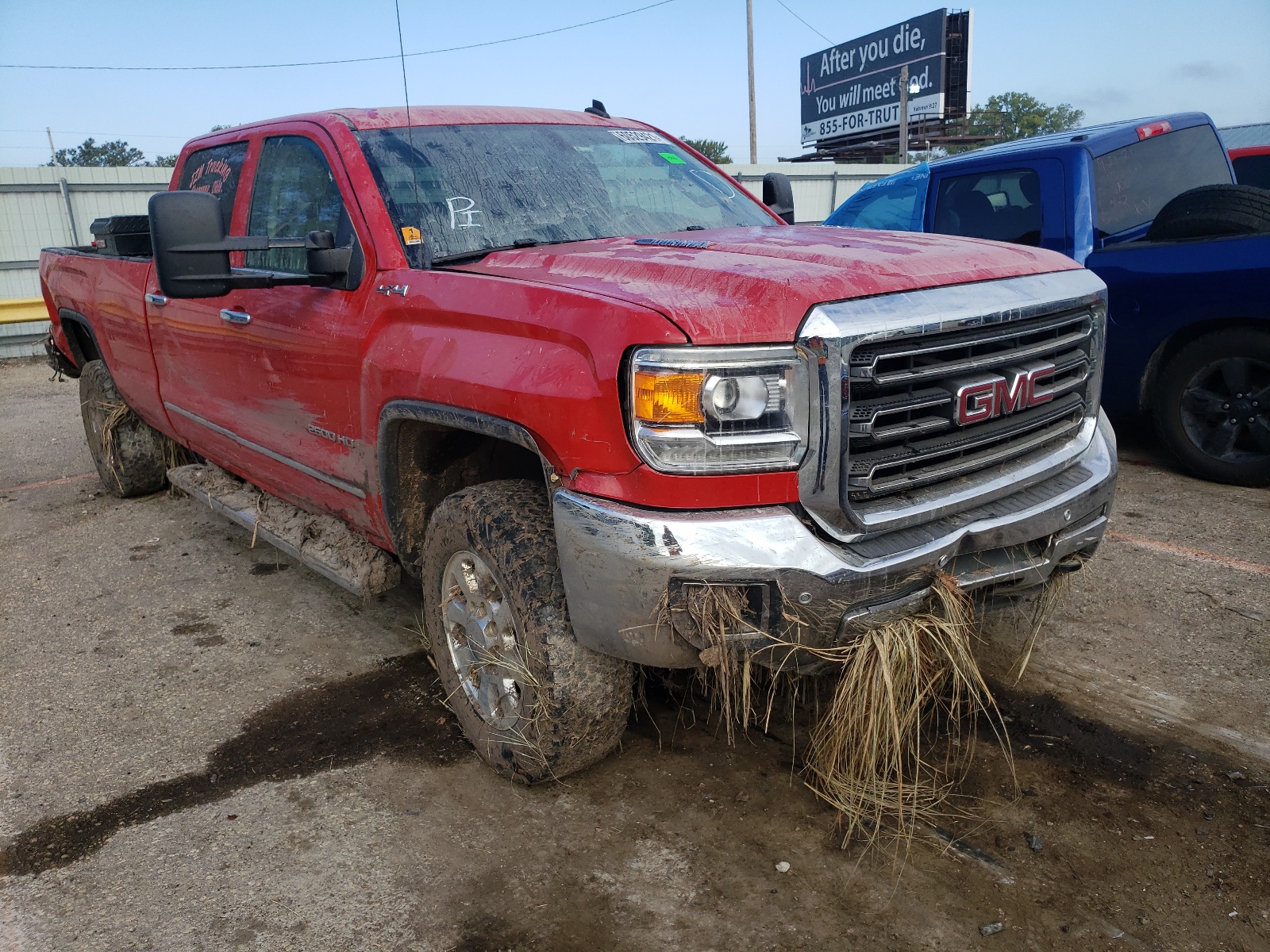 GMC SIERRA K25 2015 with VIN 1GT12ZE86FF167549 - Photo from auction