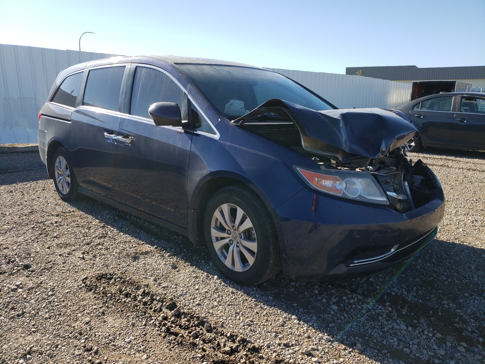 HONDA ODYSSEY EX 2015 with VIN 5FNRL5H68FB075043 - Photo from auction