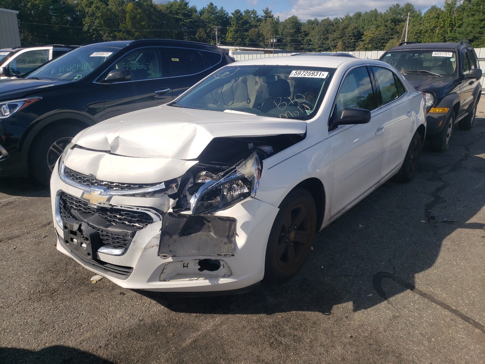 Photo 2 from auction – 2014 CHEVROLET MALIBU LS with VIN 1G11B5SL5EF189454