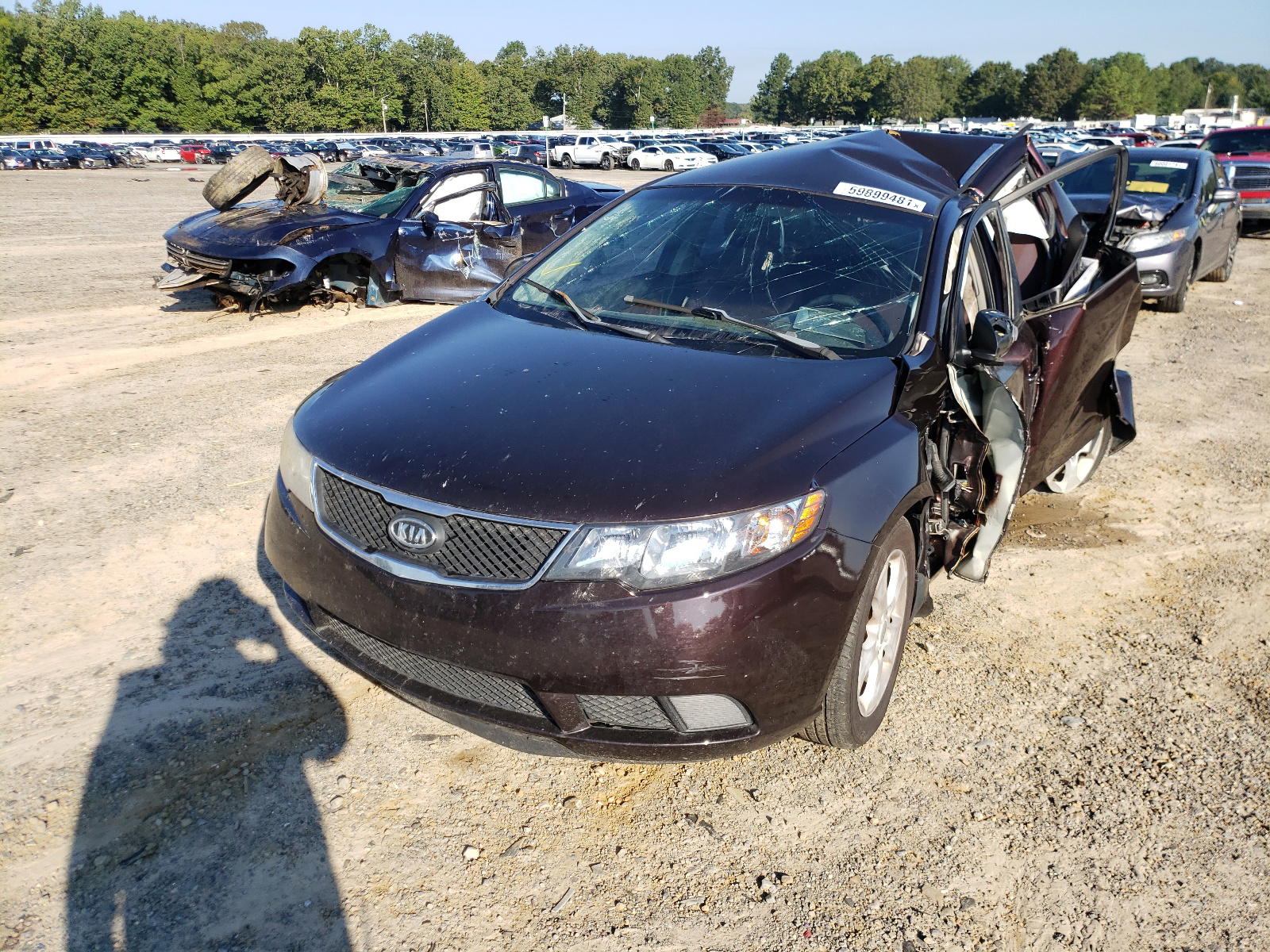 Photo 2 from auction – 2010 KIA FORTE EX with VIN KNAFU4A24A5063108