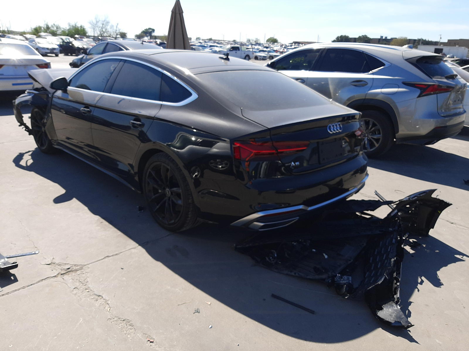 Photo 3 from auction – 2021 AUDI A5 PREMIUM with VIN WAUFACF58MA050332