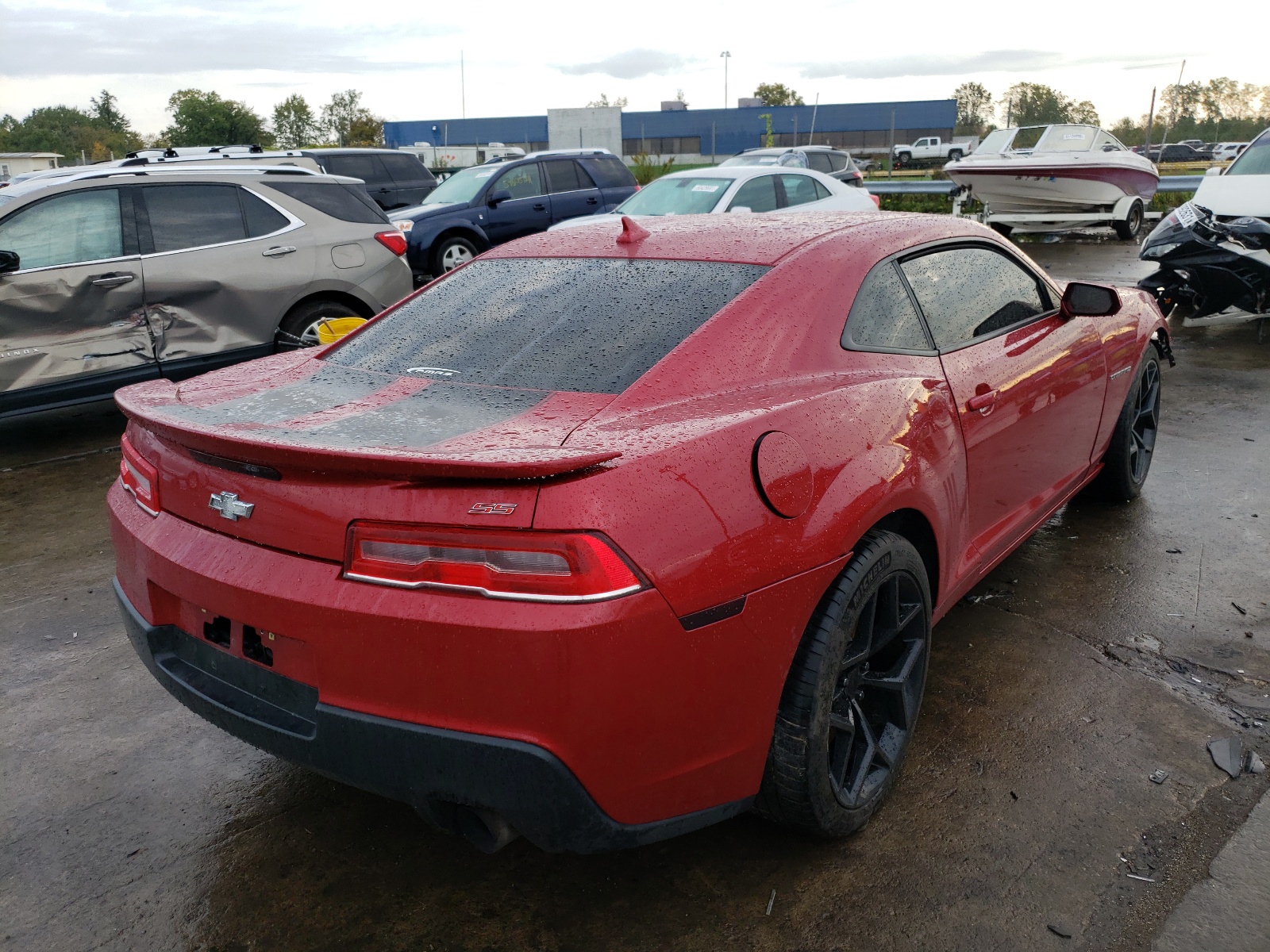 Photo 4 from auction – 2014 CHEVROLET CAMARO SS with VIN 2G1FS1EW3E9144512