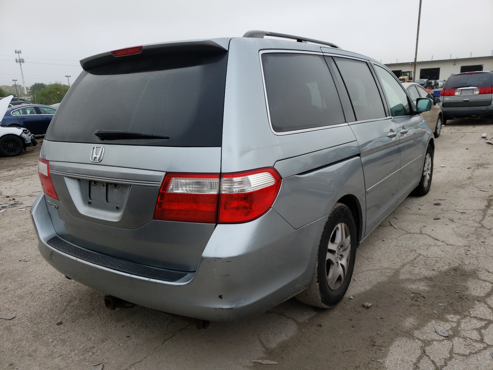 Photo 4 from auction – 2007 HONDA ODYSSEY EX with VIN 5FNRL38447B129748