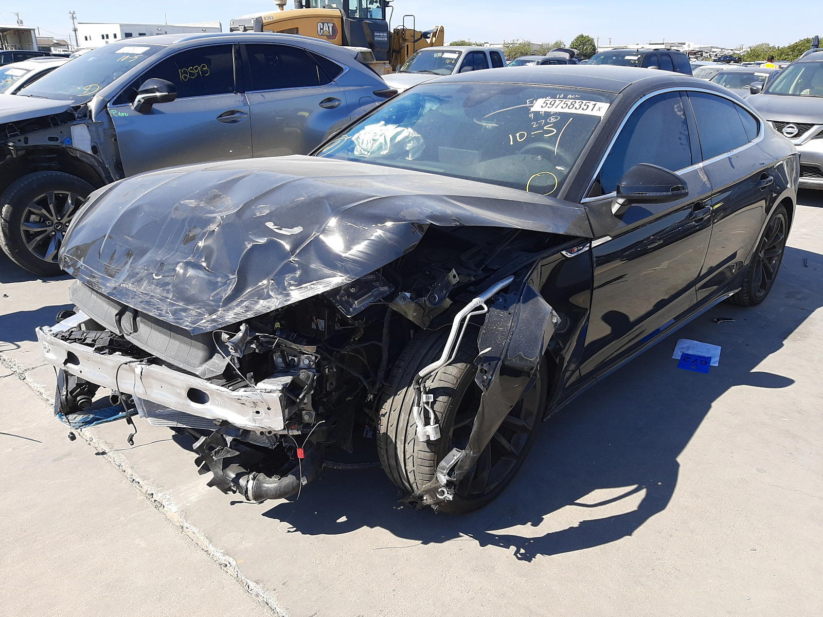 Photo 2 from auction – 2021 AUDI A5 PREMIUM with VIN WAUFACF58MA050332