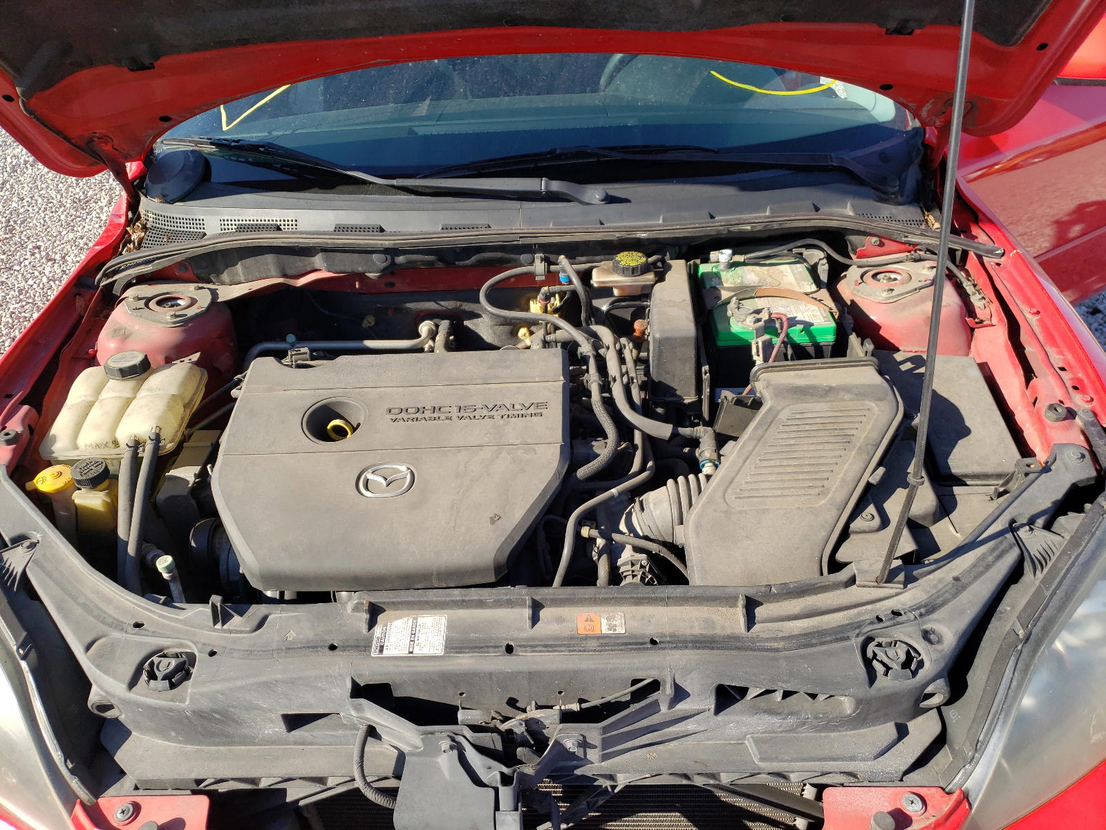 Photo 7 from auction – 2007 MAZDA 3 HATCHBAC with VIN JM1BK343X71668689