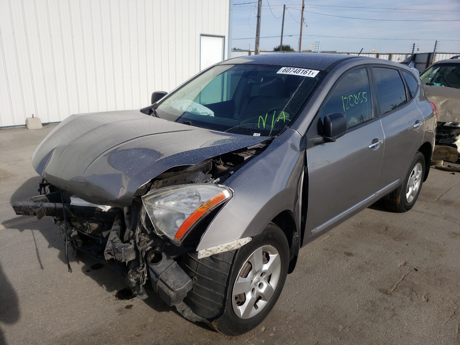 Photo 2 from auction – 2012 NISSAN ROGUE S with VIN JN8AS5MV5CW382629