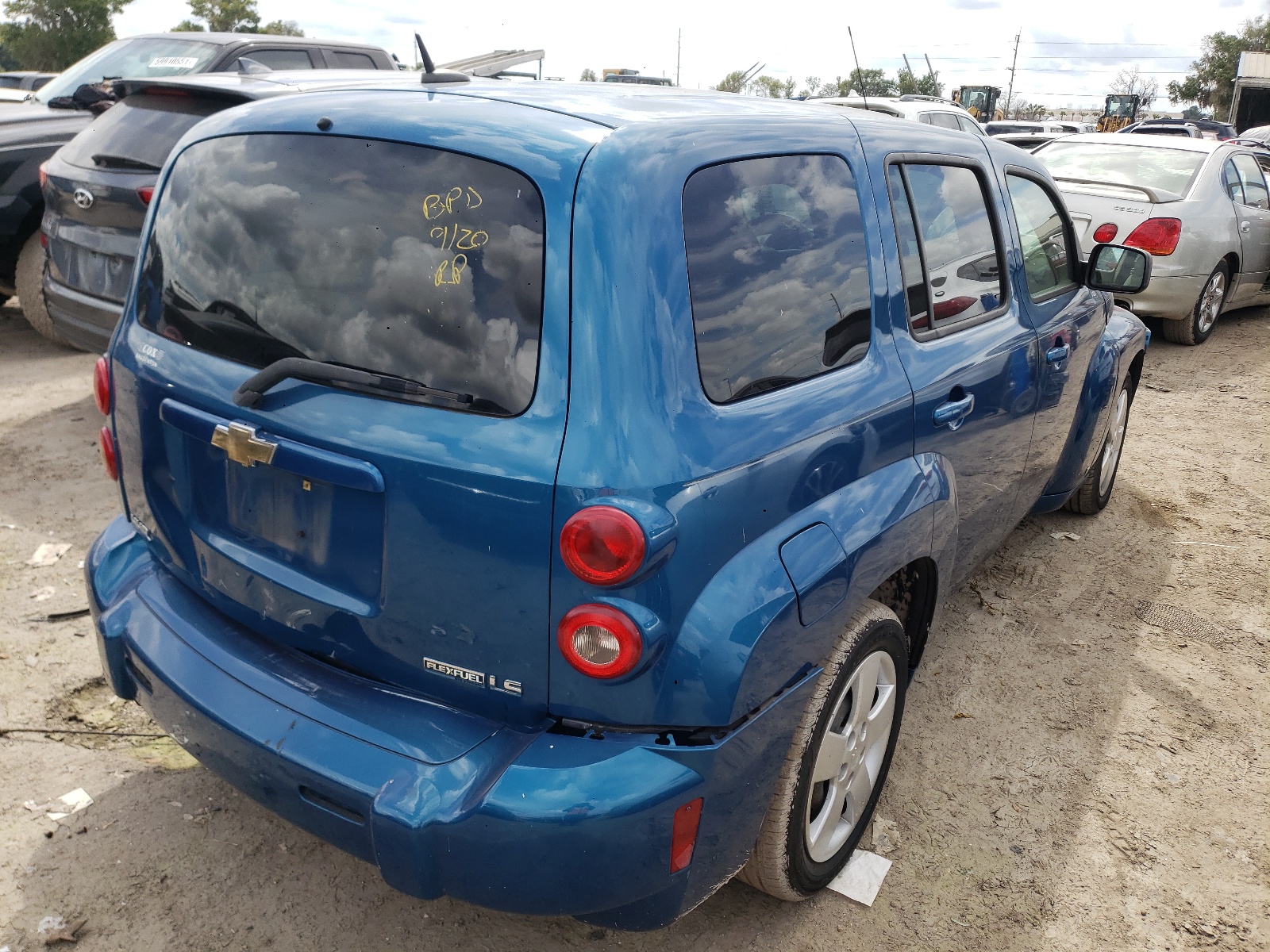 Photo 4 from auction – 2009 CHEVROLET HHR LS with VIN 3GNCA13B59S550854