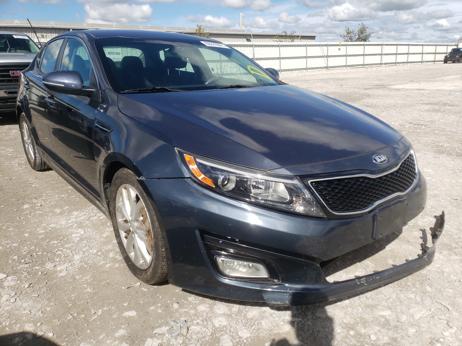 KIA OPTIMA LX 2015 with VIN 5XXGM4A77FG416771 - Photo from auction