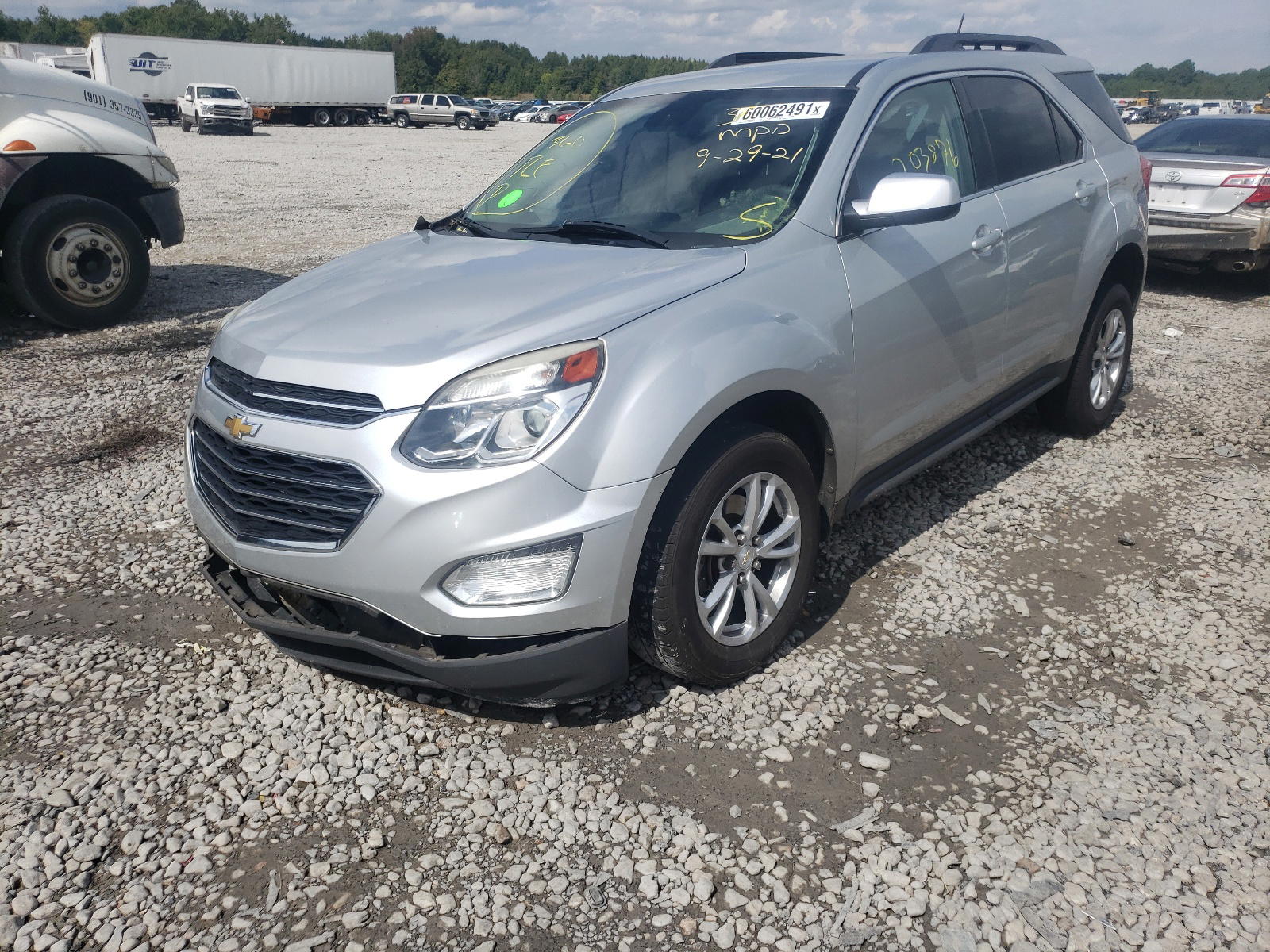 Photo 2 from auction – 2016 CHEVROLET EQUINOX LT with VIN 2GNALCEK2G1172933