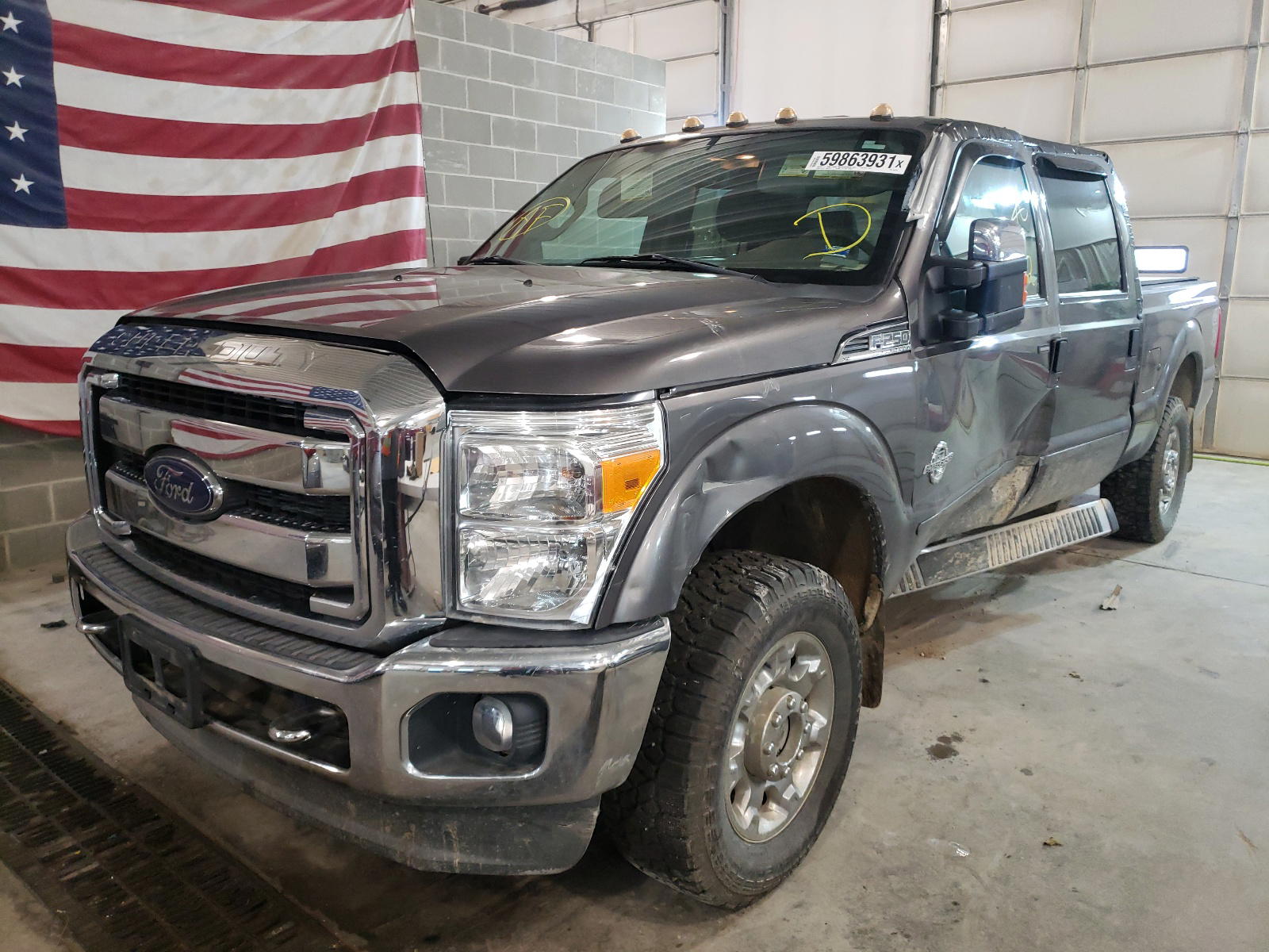 Photo 2 from auction – 2014 FORD F250 SUPER with VIN 1FT7W2BT7EEA57726
