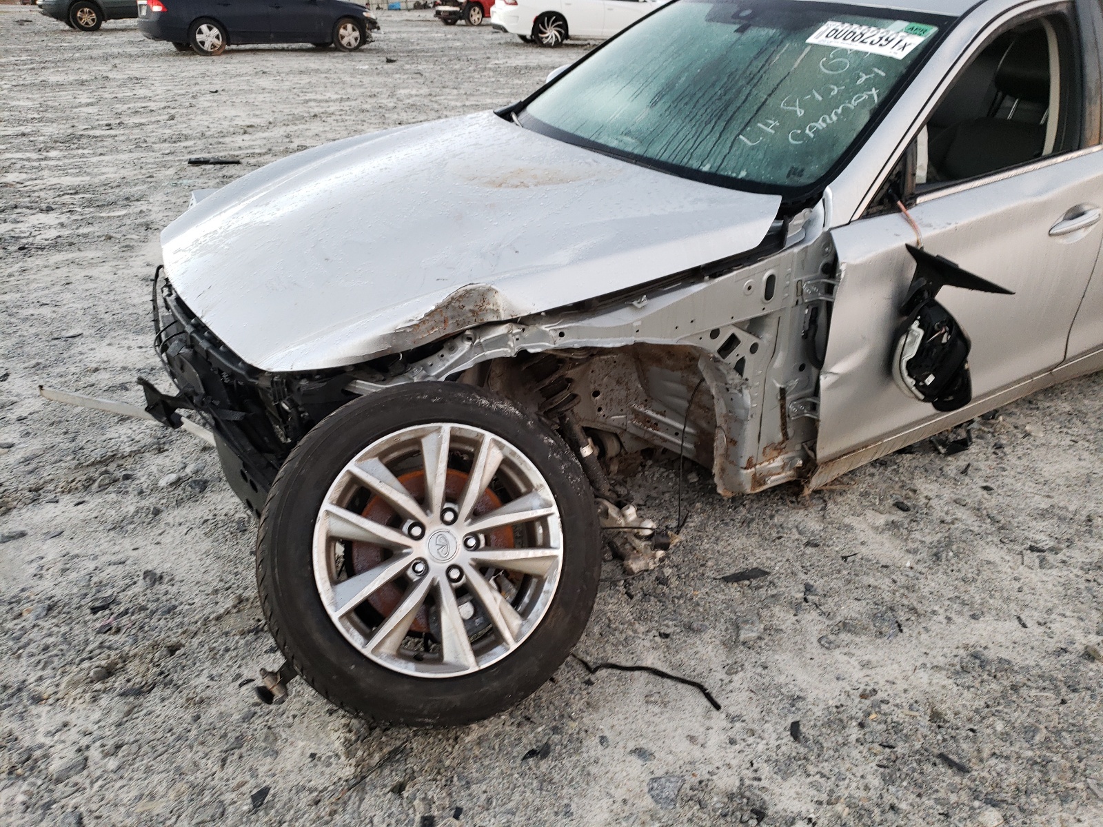 Photo 9 from auction – 2017 INFINITI Q50 PREMIU with VIN JN1EV7AP1HM740336