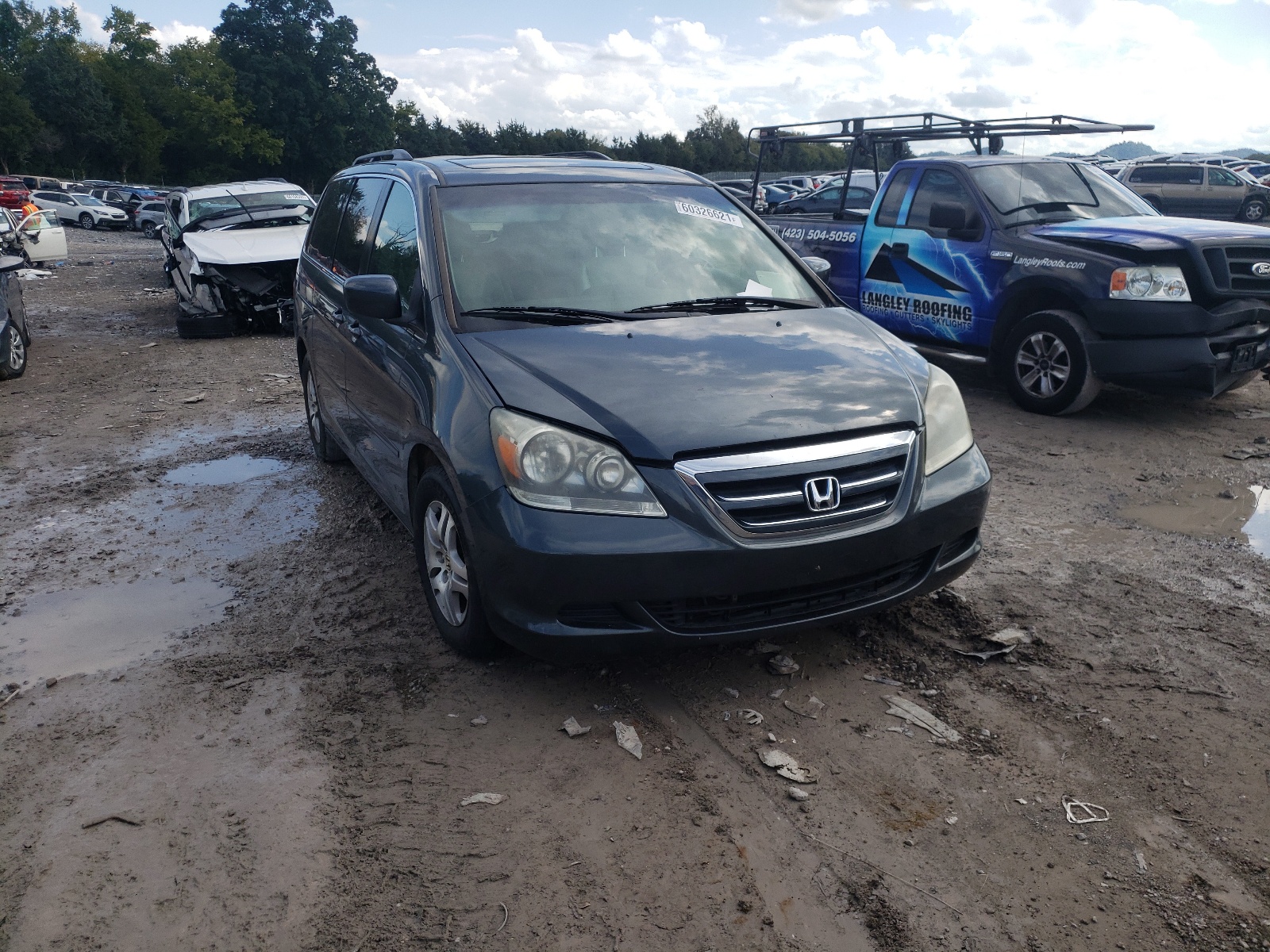 Photo 1 from auction – 2006 HONDA ODYSSEY EX with VIN 5FNRL38656B427936