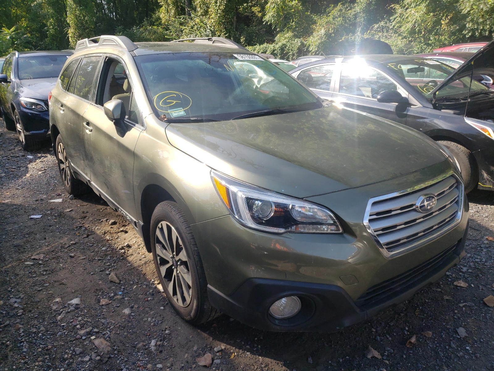 SUBARU OUTBACK 2. 2017 with VIN 4S4BSANC1H3391497 - Photo from auction