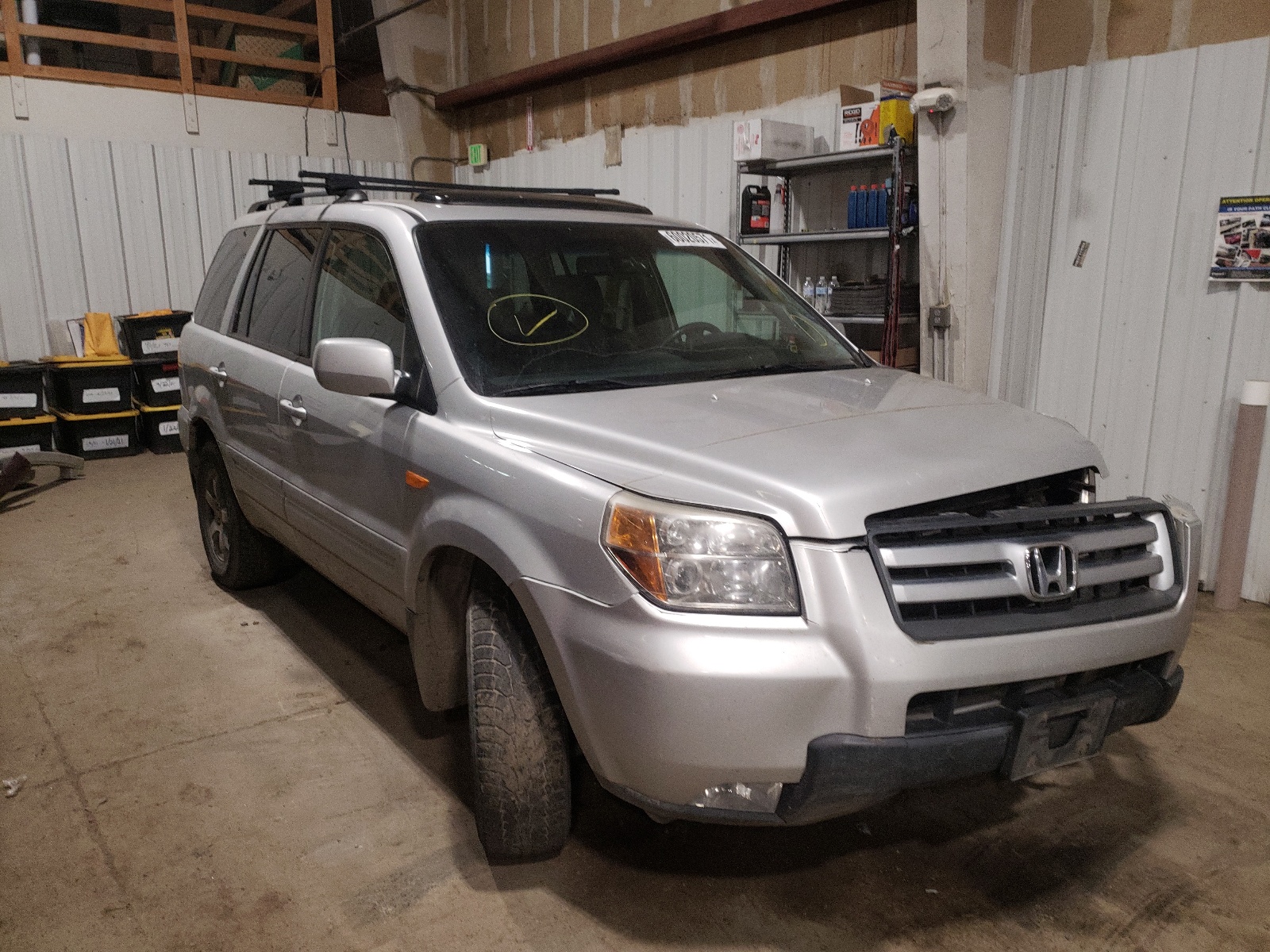 Zdjęcie 1 z aukcji – 2008 HONDA PILOT EXL z VIN 5FNYF185X8B045550