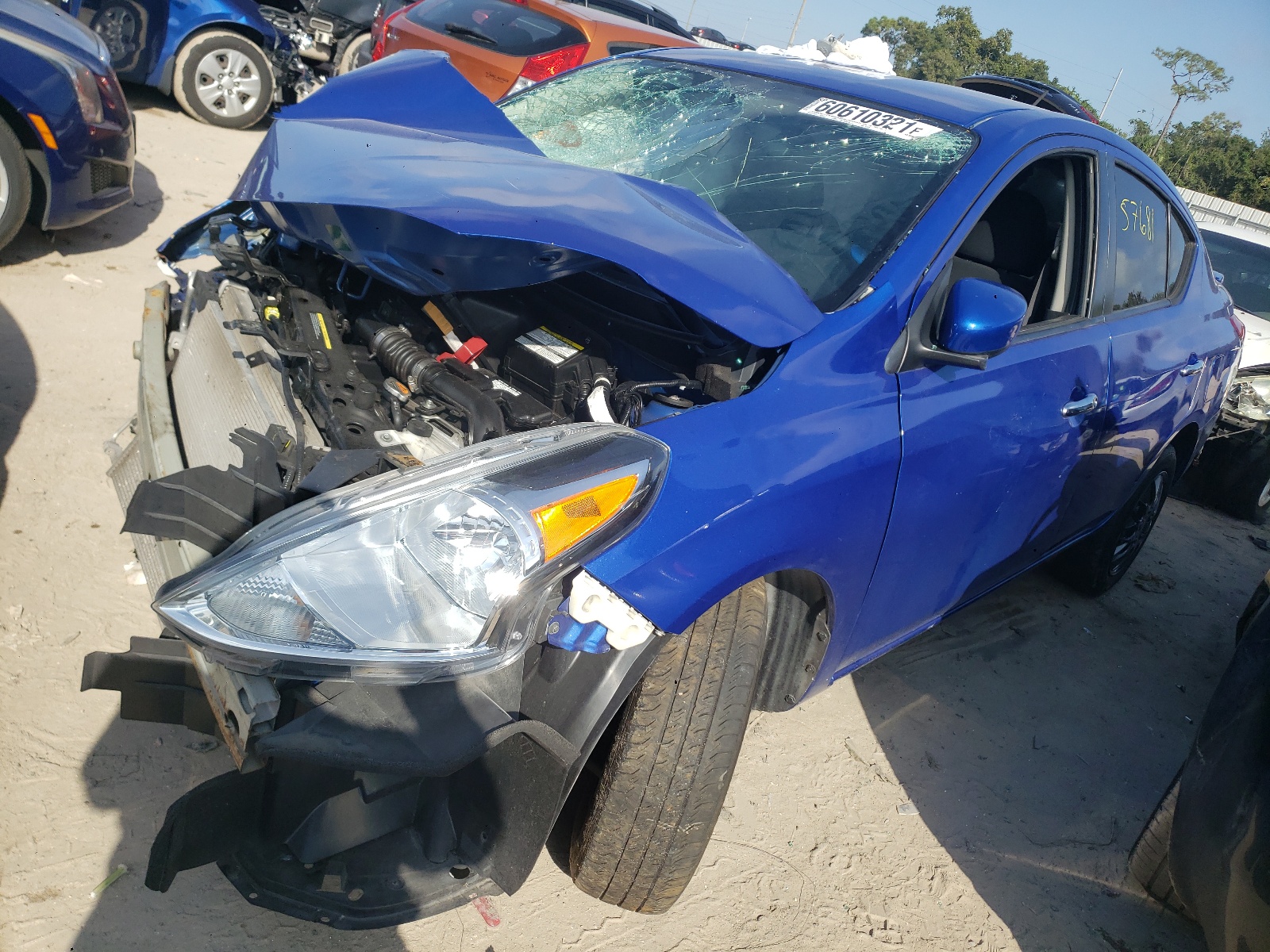 Photo 2 from auction – 2017 NISSAN VERSA S with VIN 3N1CN7AP6HL843317