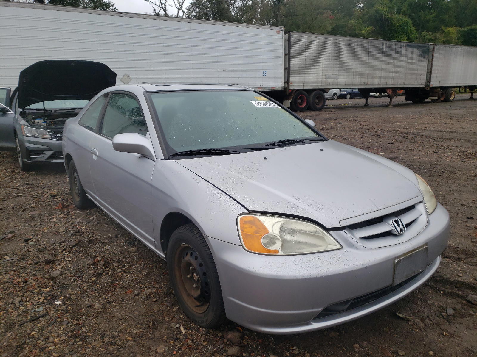 HONDA CIVIC EX 2003 with VIN 1HGEM22983L012824 - Photo from auction