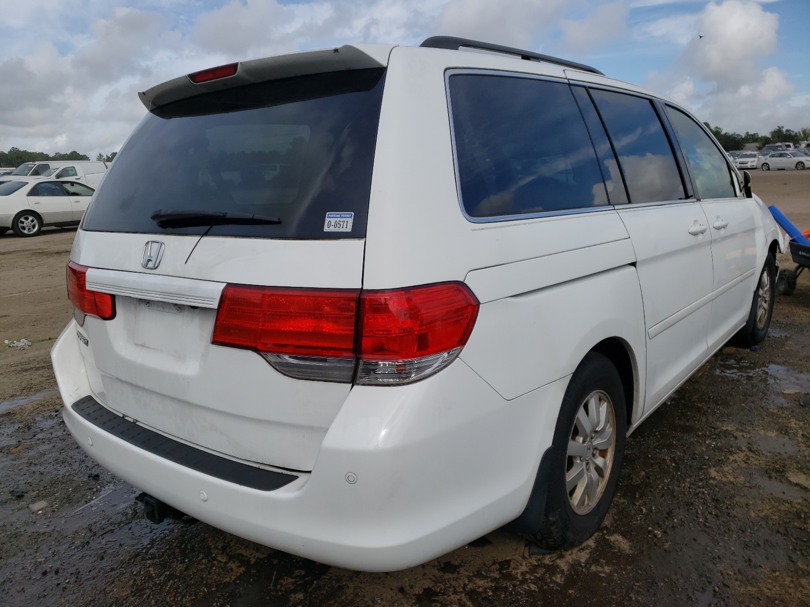 Photo 4 from auction – 2009 HONDA ODYSSEY EX with VIN 5FNRL38619B404769