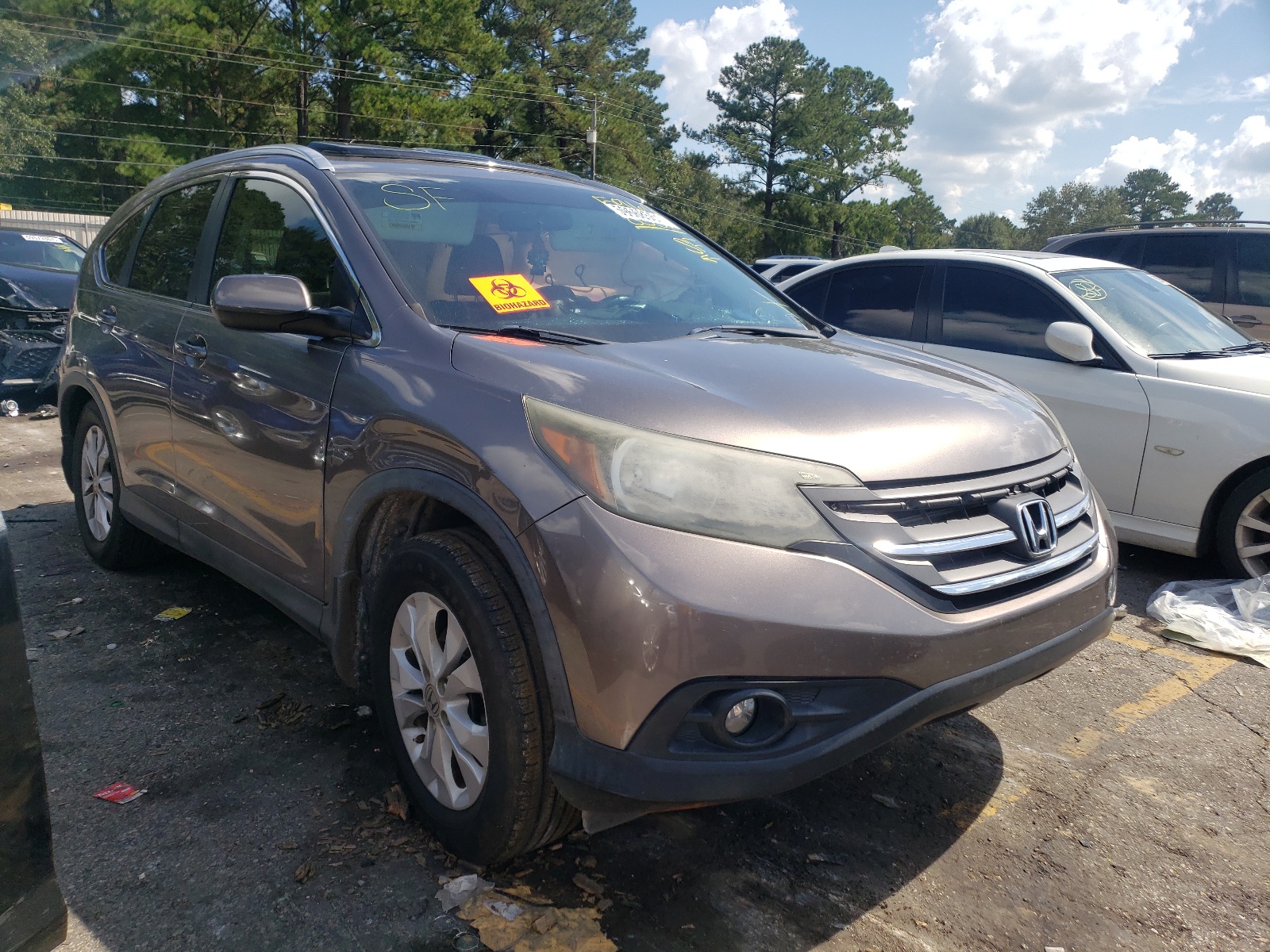 Photo 1 from auction – 2012 HONDA CR-V EXL with VIN 5J6RM3H74CL031148