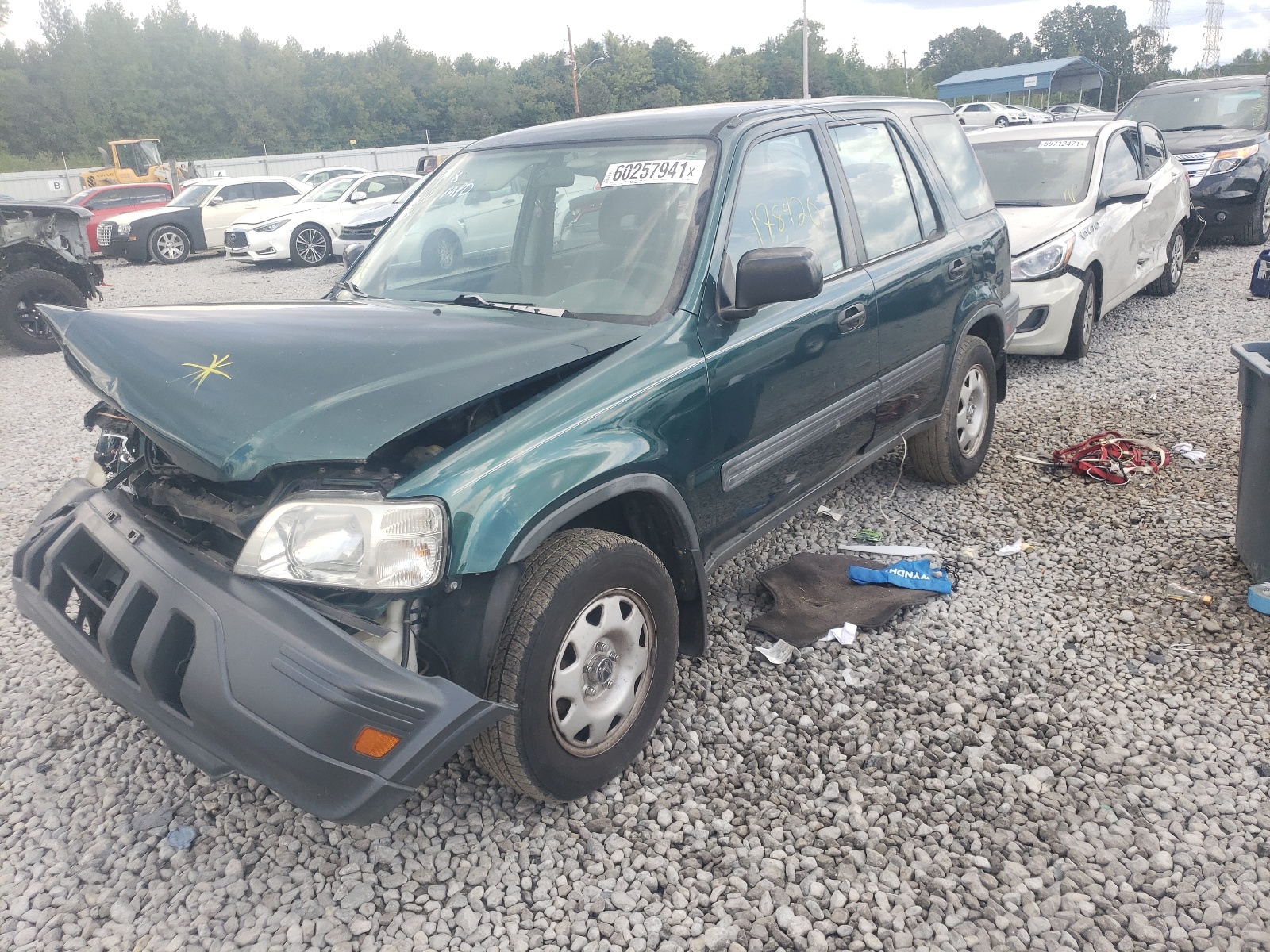 Photo 2 from auction – 2001 HONDA CR-V LX with VIN JHLRD28401S015606