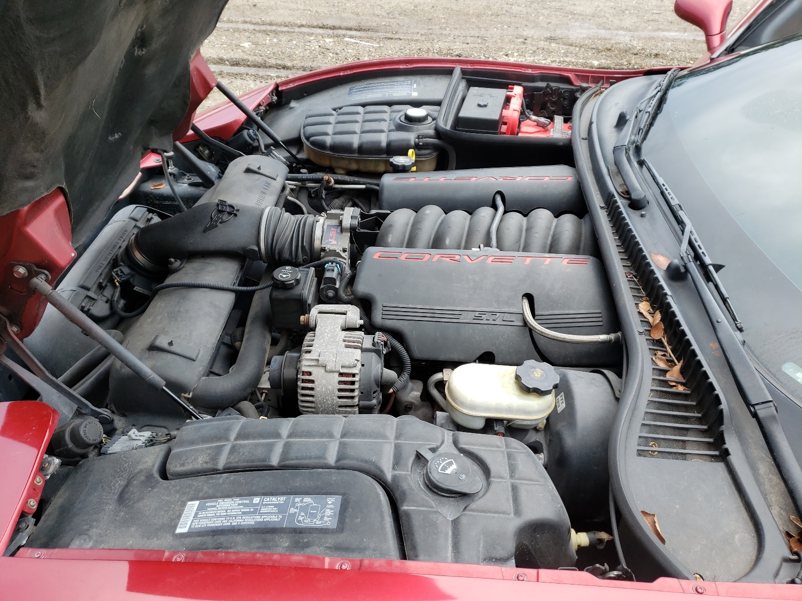 Photo 7 from auction – 2004 CHEVROLET CORVETTE with VIN 1G1YY22G845105890