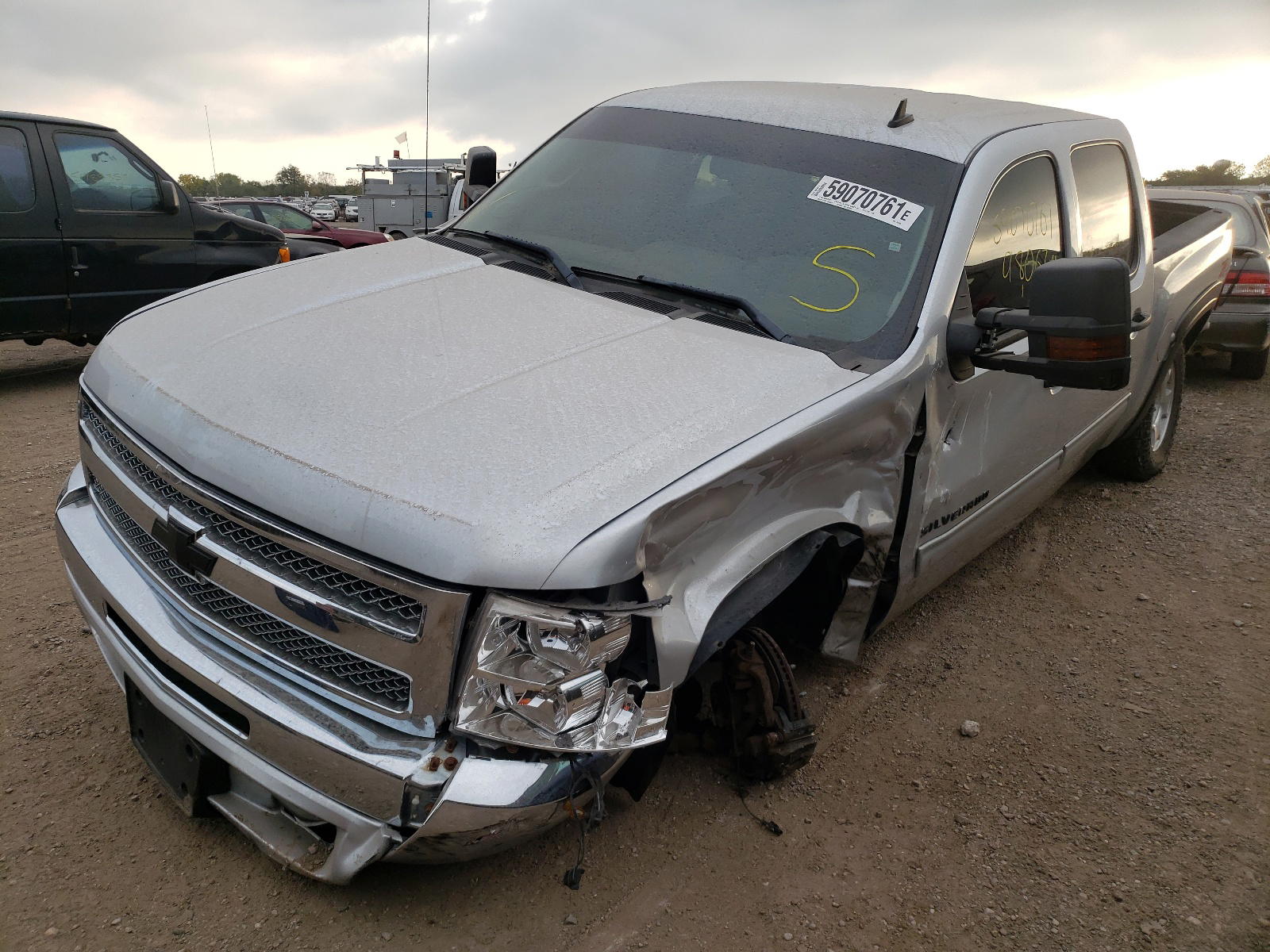 Photo 2 from auction – 2012 CHEVROLET SILVERADO with VIN 3GCPKSE76CG144792