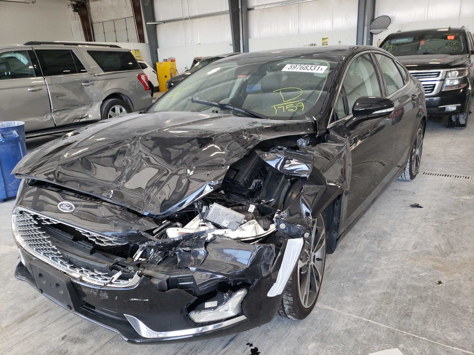 Photo 9 from auction – 2020 FORD FUSION TIT with VIN 3FA6P0D91LR151759