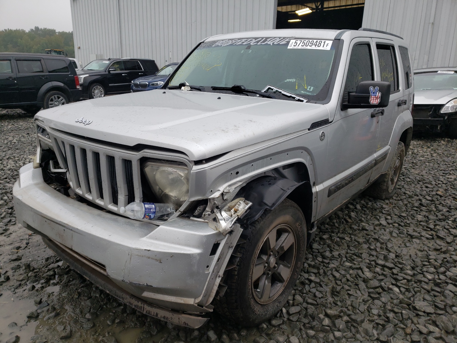 Photo 2 from auction – 2008 JEEP LIBERTY SP with VIN 1J8GN28K08W161693