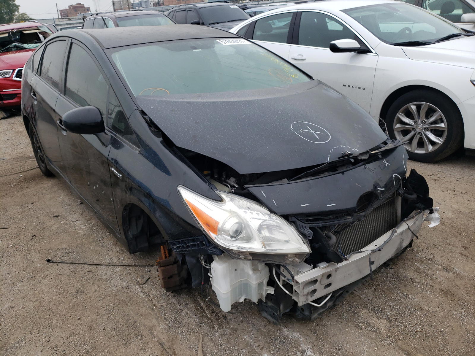 TOYOTA PRIUS 2014 with VIN JTDKN3DU4E1781907 - Photo from auction