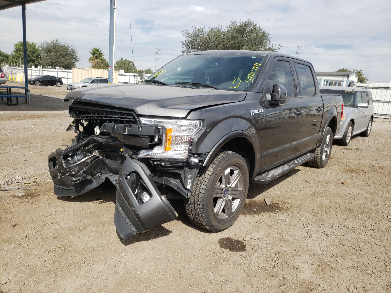 Photo 2 from auction – 2020 FORD F150 SUPER with VIN 1FTEW1E46LKE06248