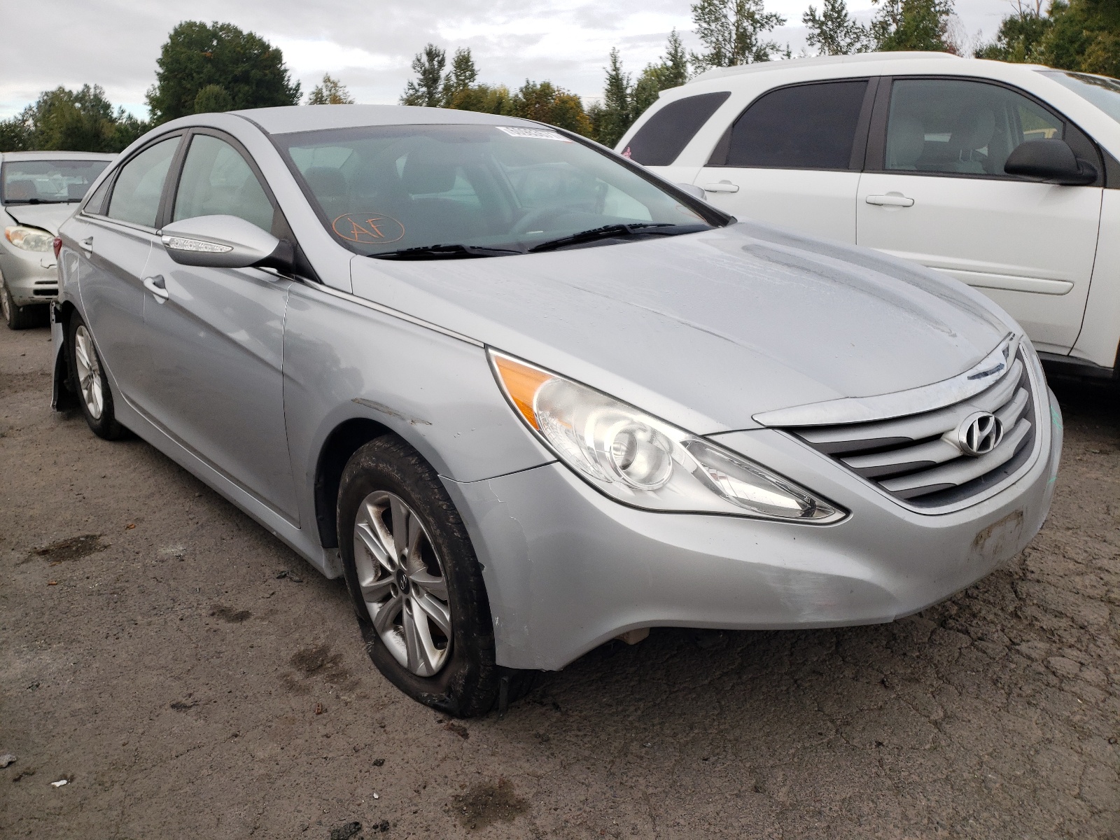 Photo 1 from auction – 2014 HYUNDAI SONATA GLS with VIN 5NPEB4AC9EH870923