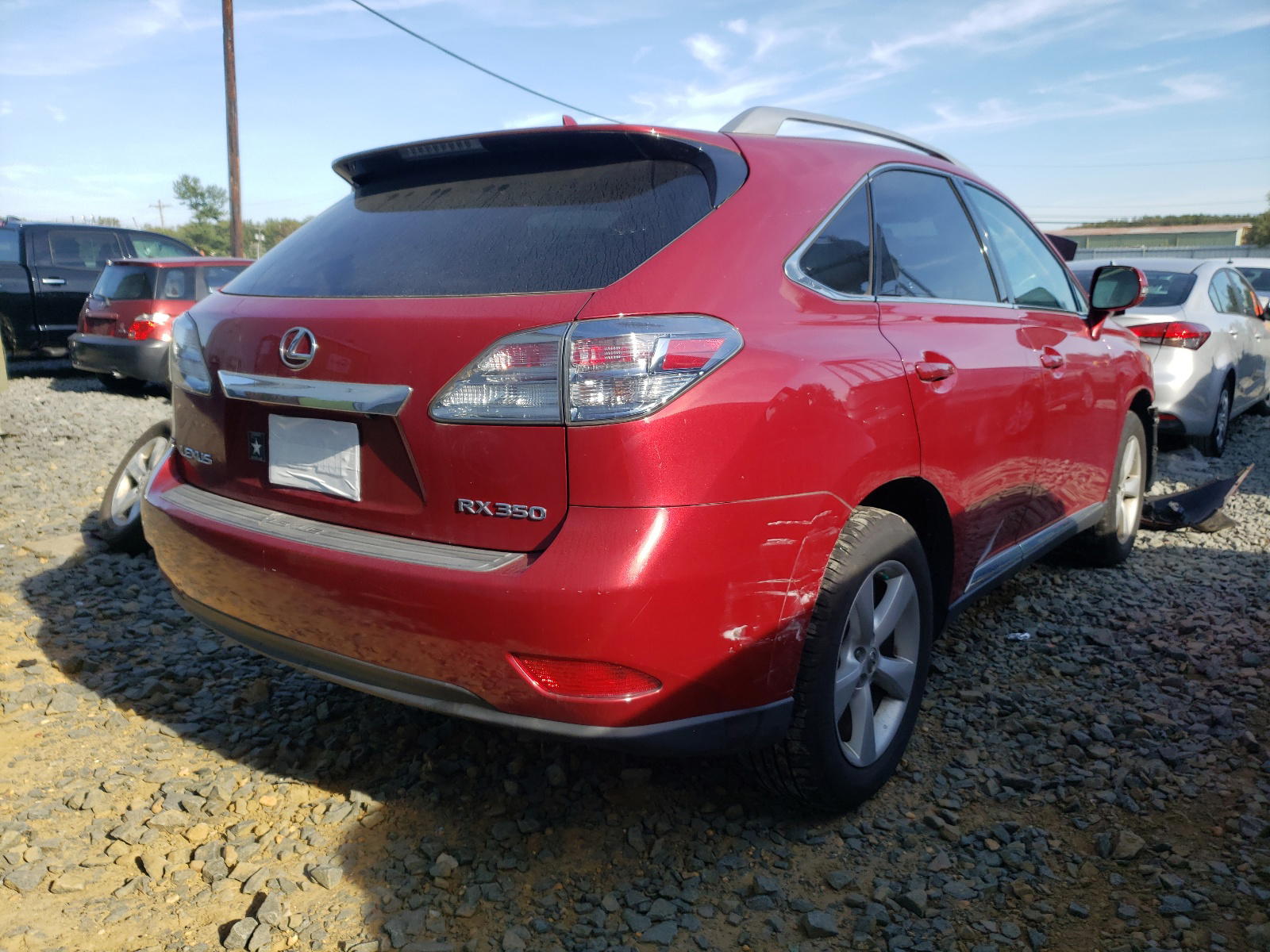 Photo 4 from auction – 2010 LEXUS RX 350 with VIN 2T2BK1BA7AC042926