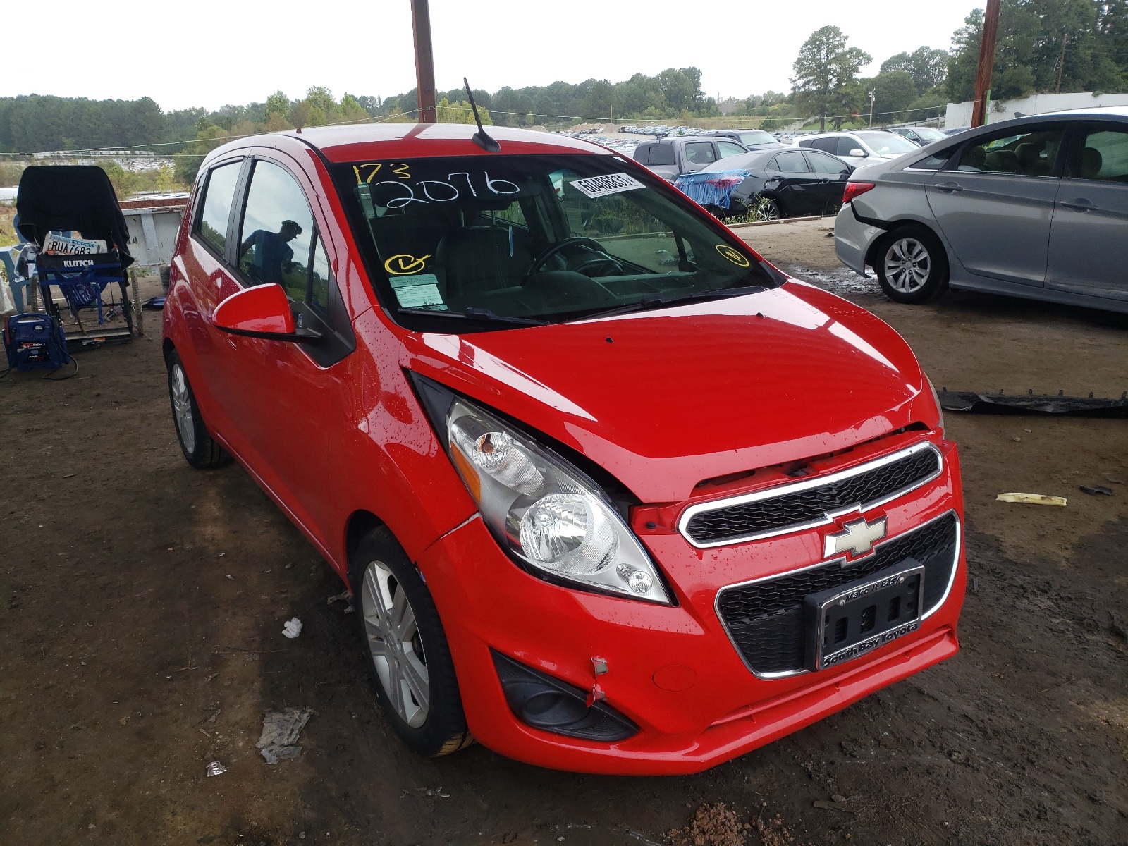 صورة رقم 1 من المزاد - 2014 CHEVROLET SPARK LS مع VIN KL8CB6S93EC592076