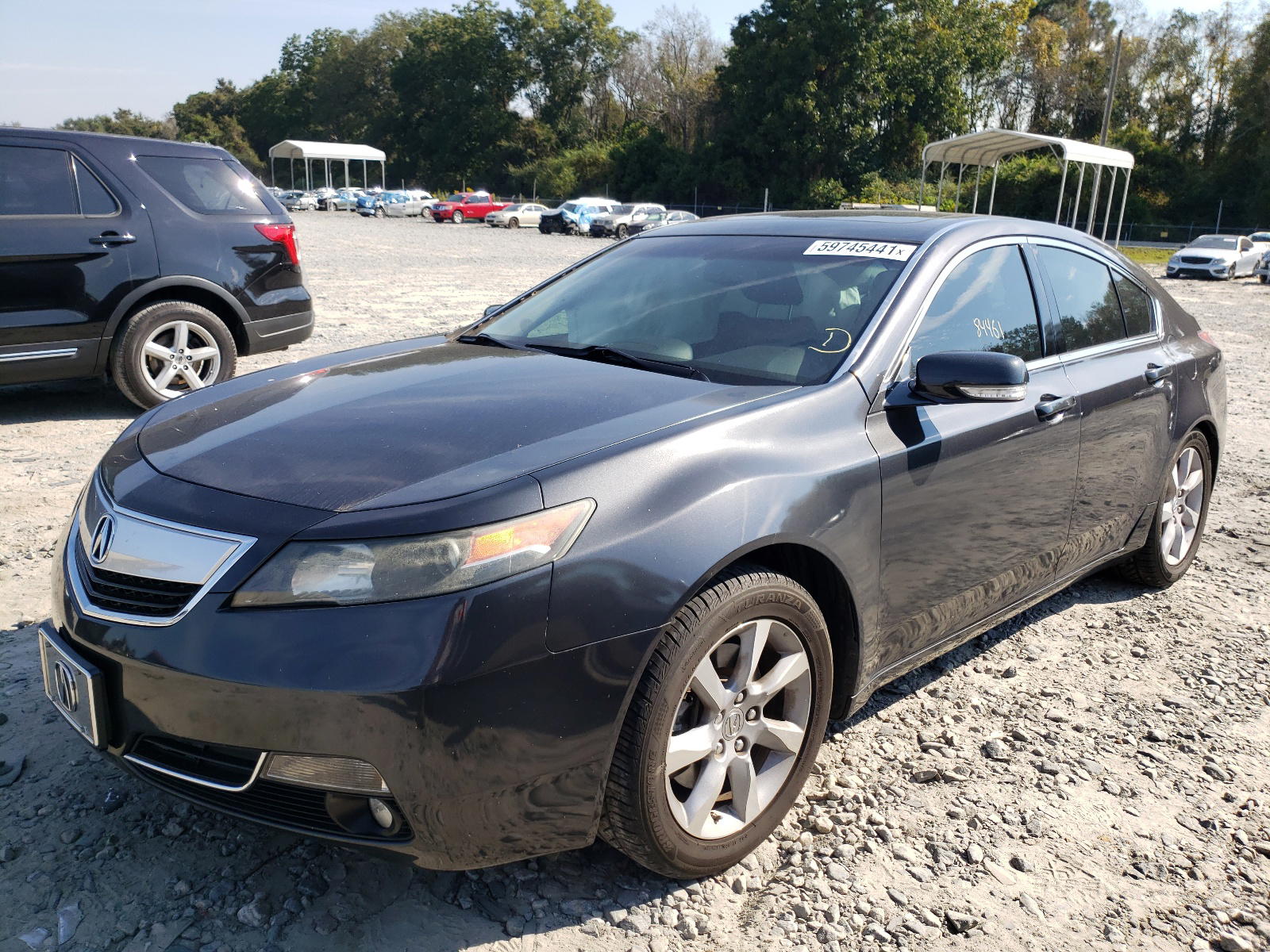 Photo 2 from auction – 2012 ACURA TL with VIN 19UUA8F57CA007639
