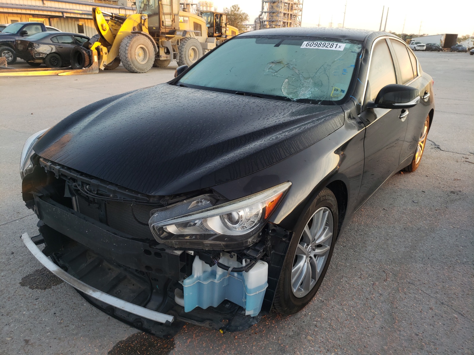 Photo 2 from auction – 2015 INFINITI Q50 BASE with VIN JN1BV7AP3FM358633